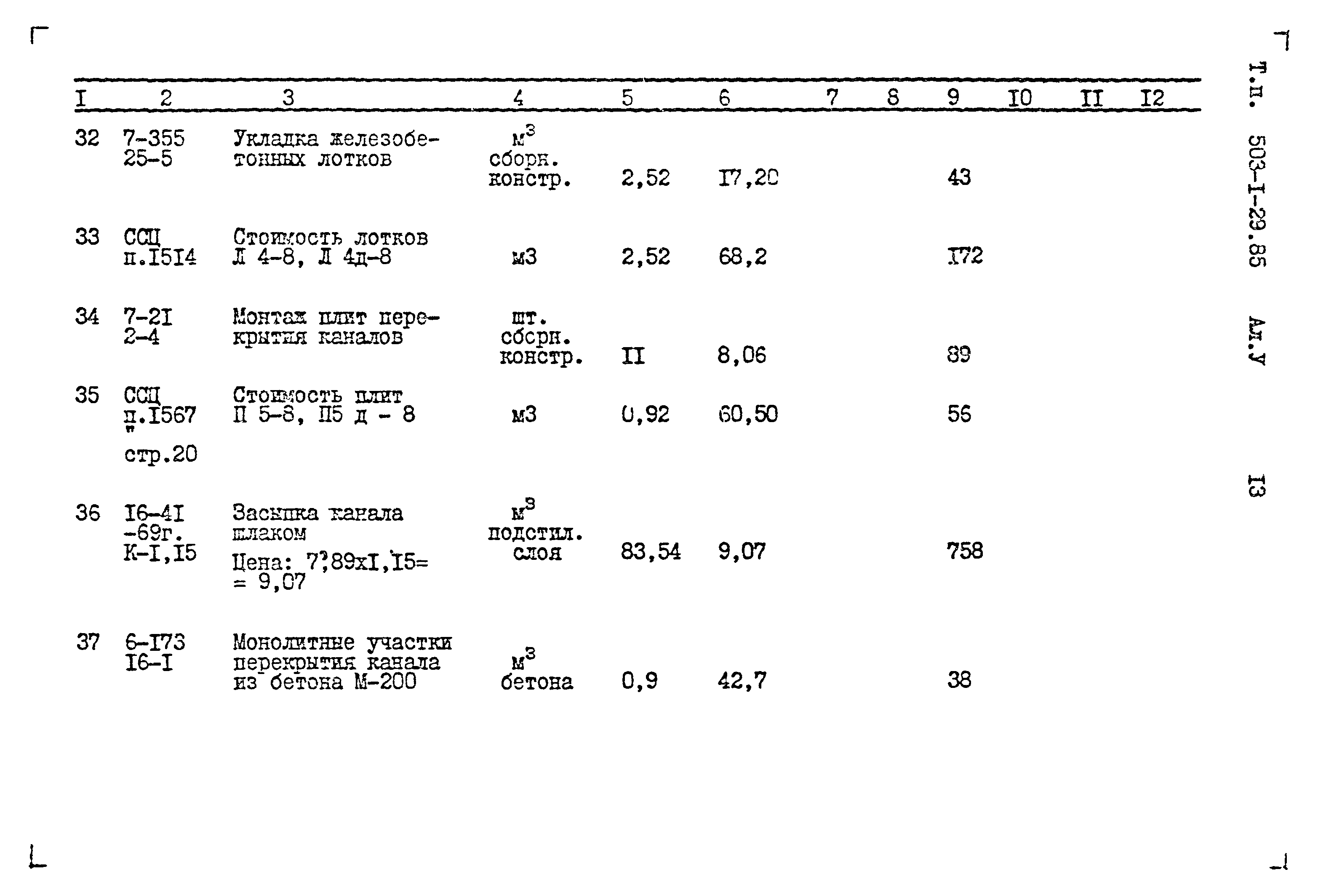 Типовой проект 503-1-29.85