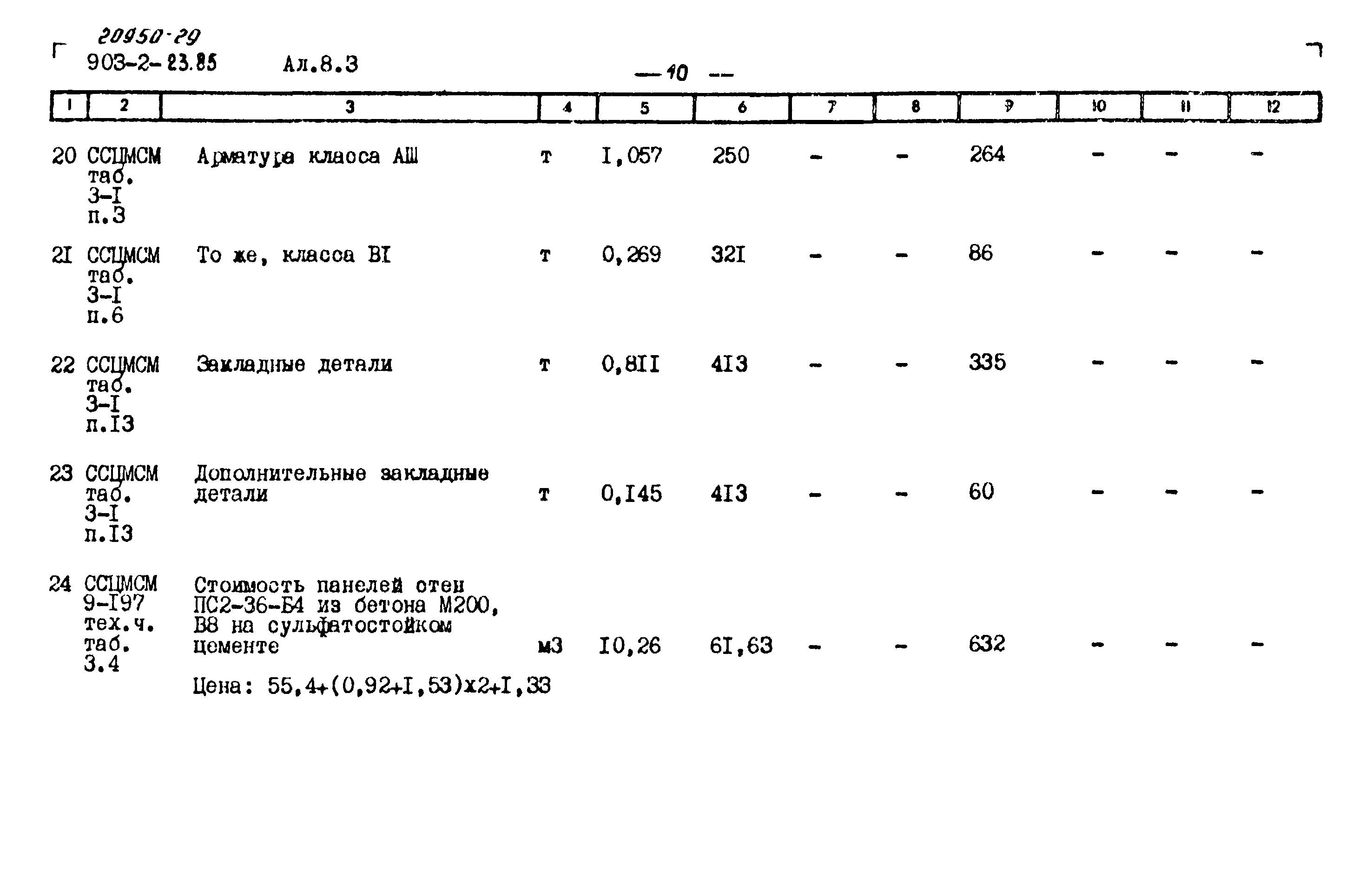 Типовой проект 903-2-23.85