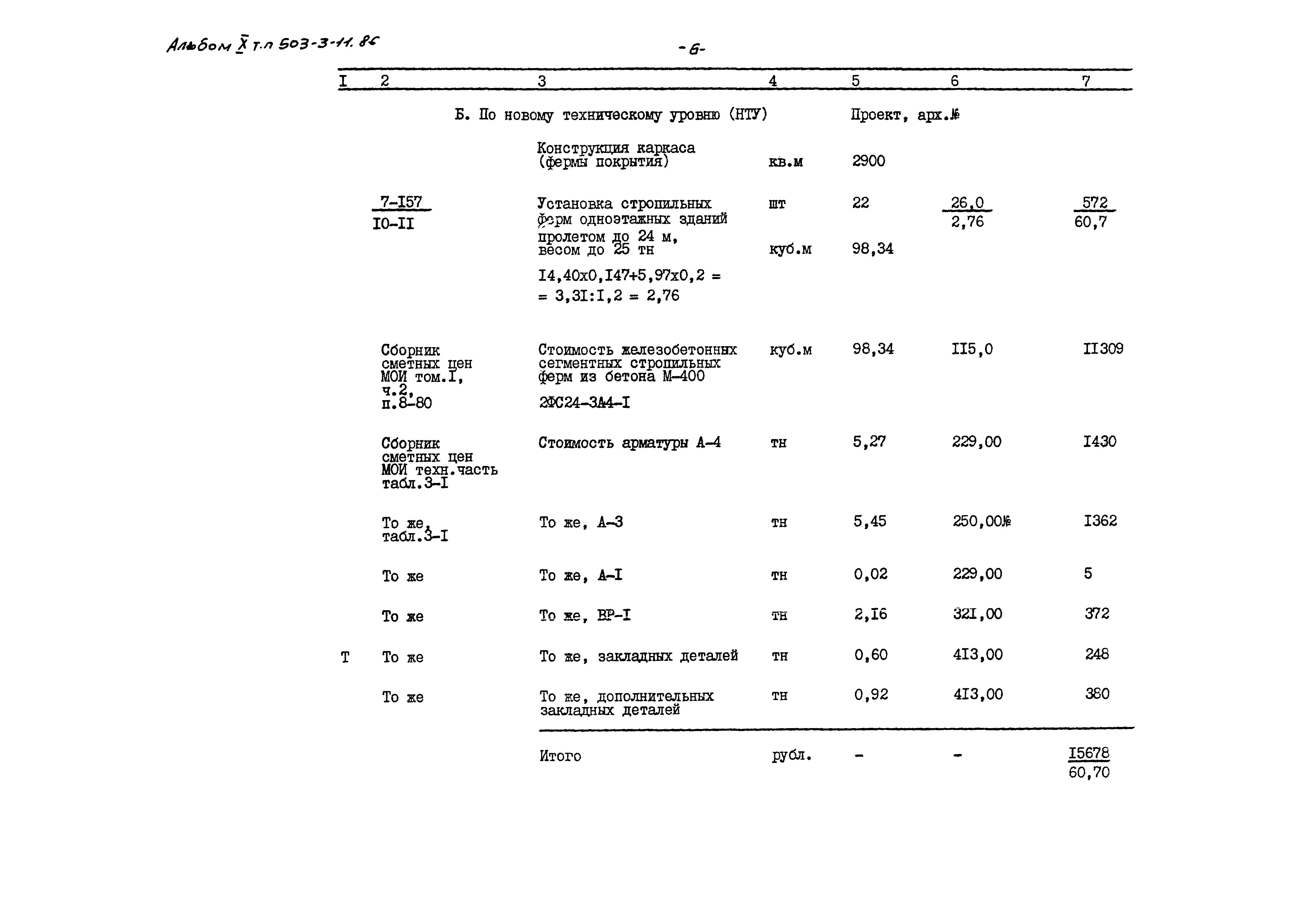 Типовой проект 503-3-11.86