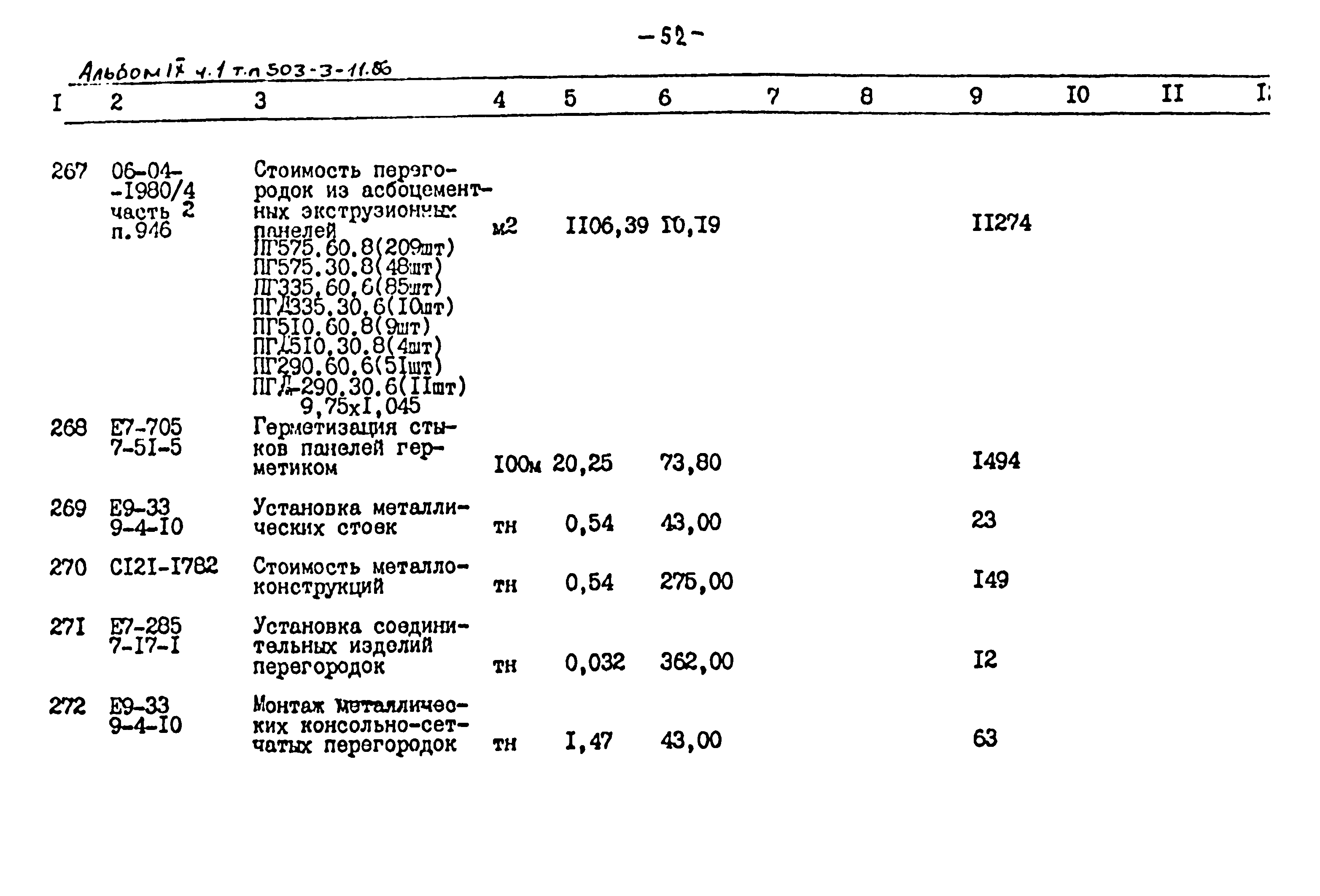 Типовой проект 503-3-11.86