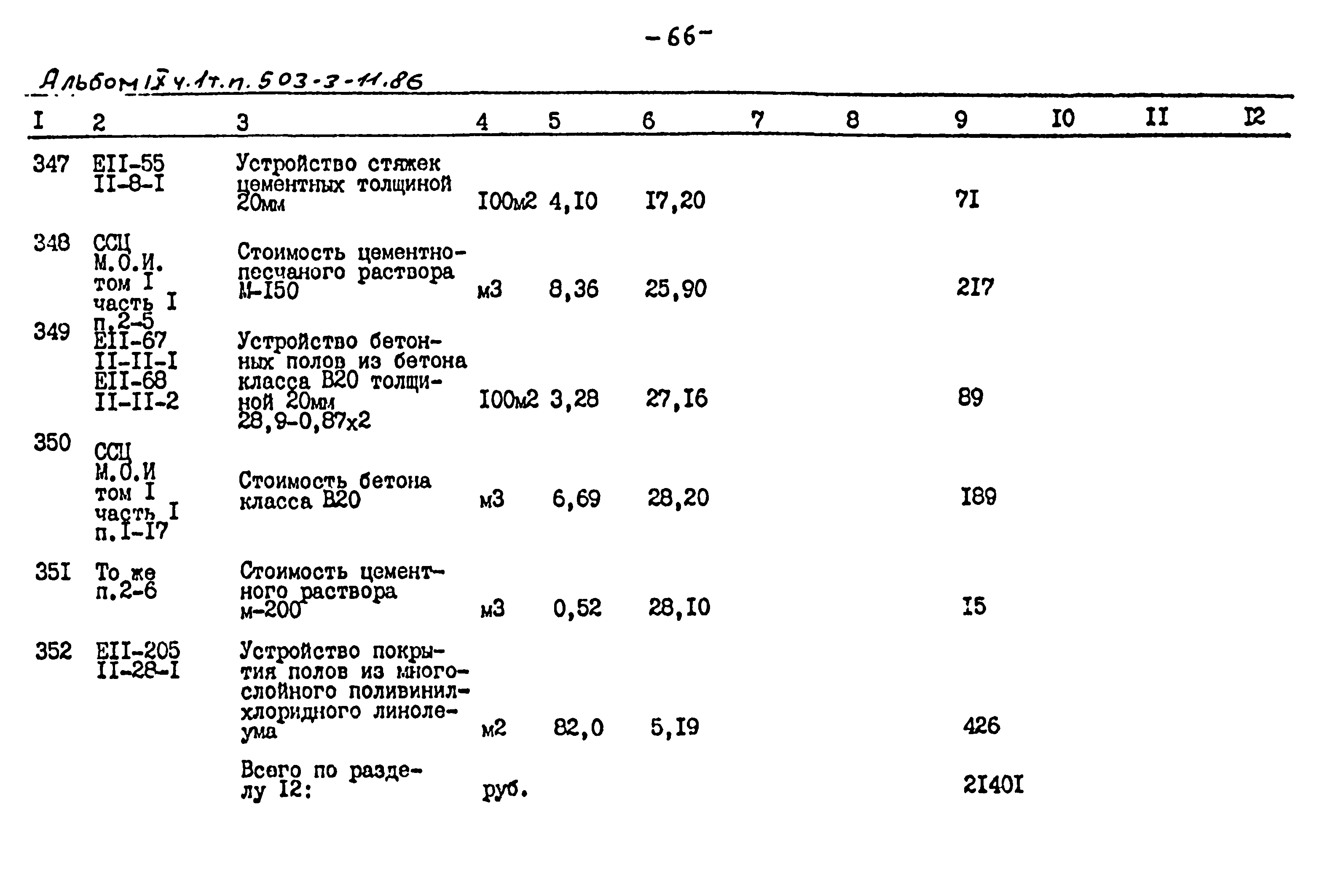 Типовой проект 503-3-11.86