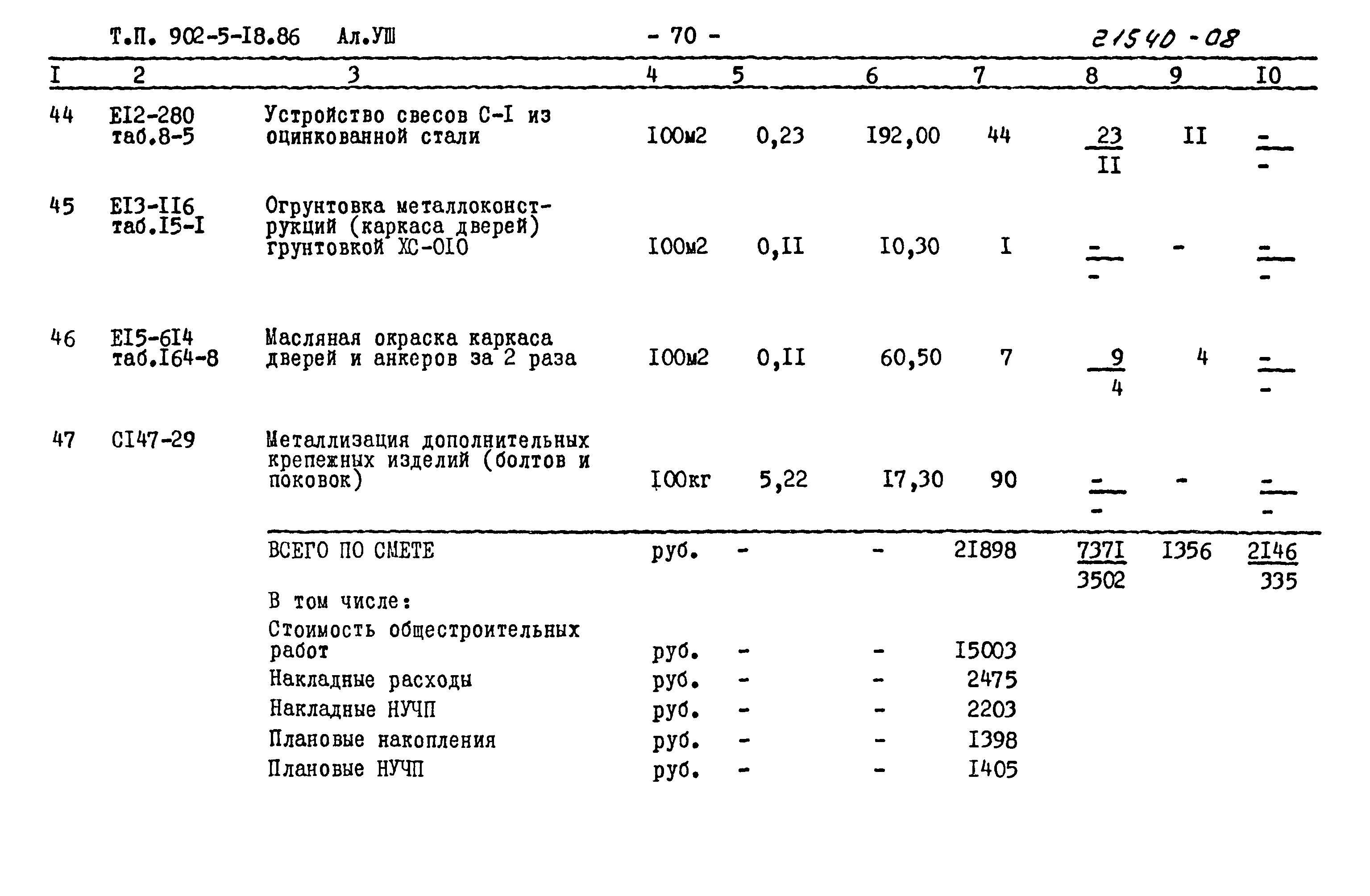 Типовой проект 902-5-18.86