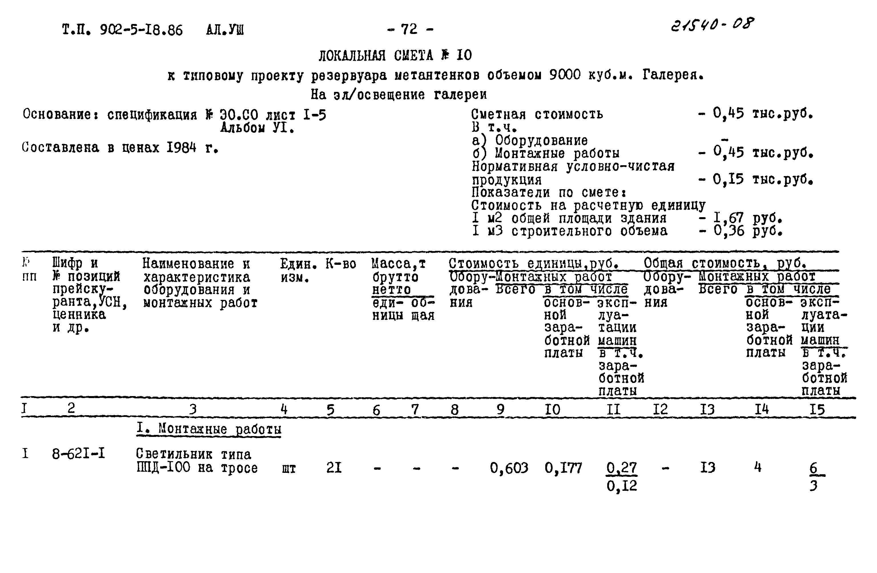 Типовой проект 902-5-18.86