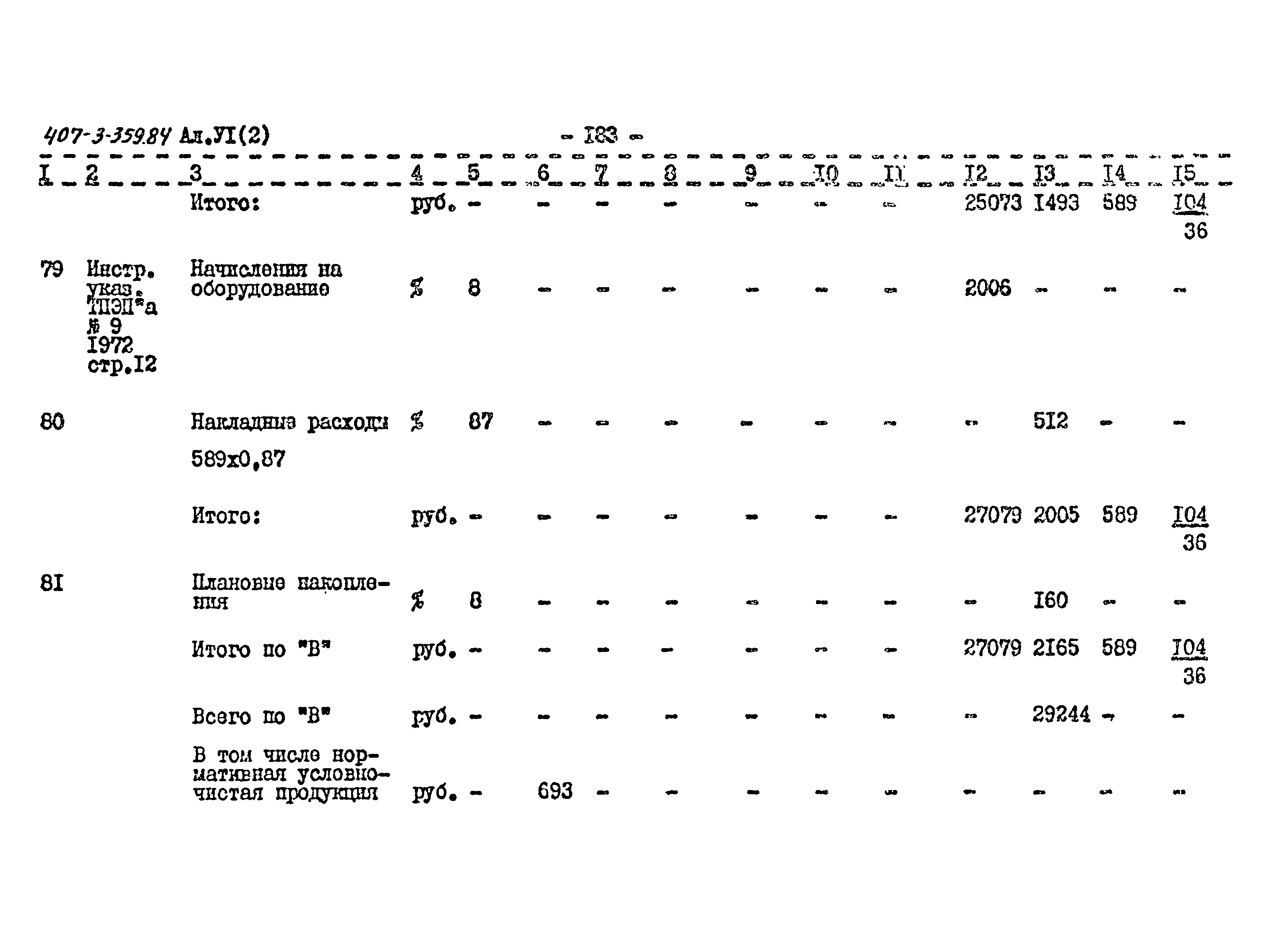 Типовой проект 407-3-359.84