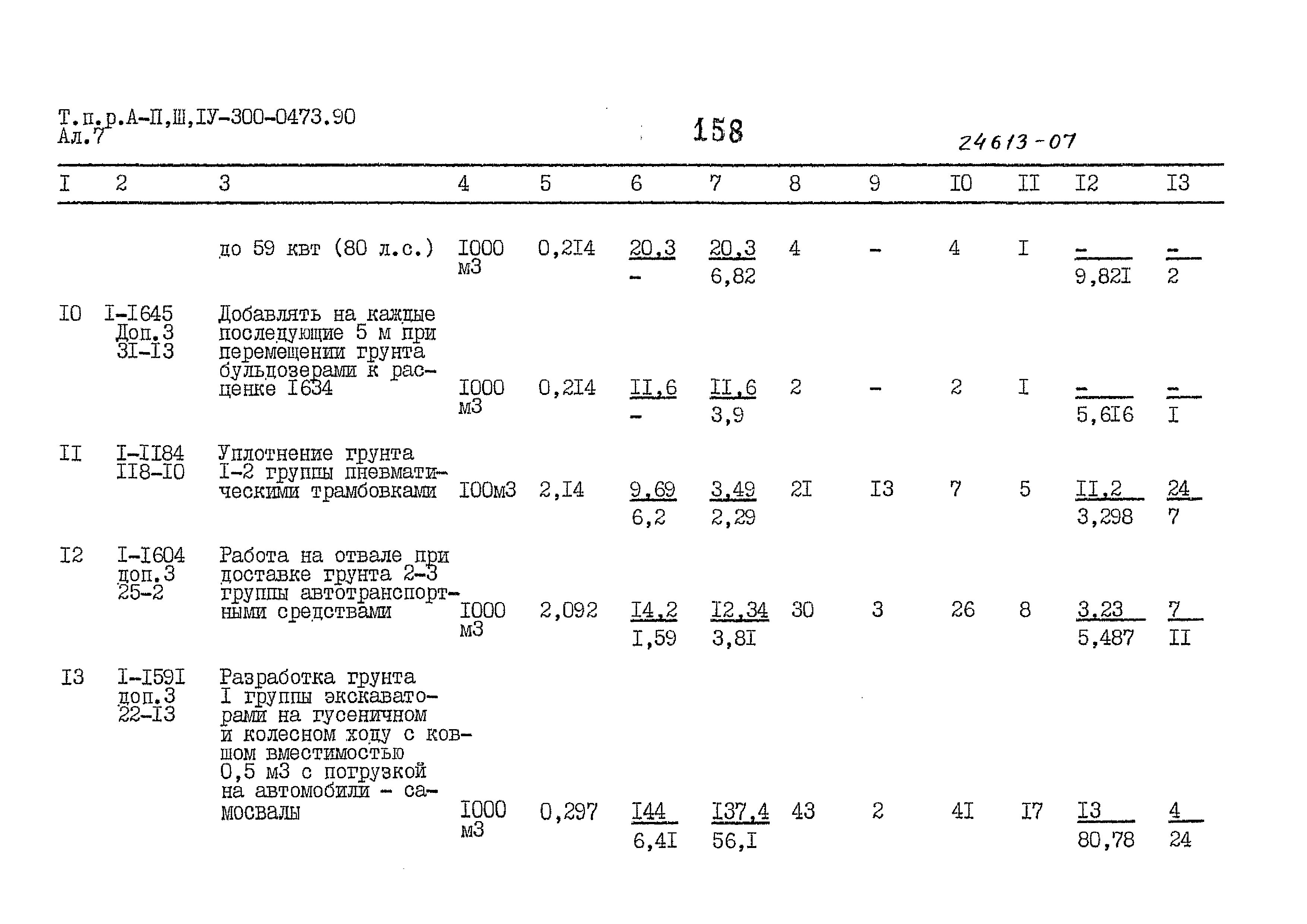 Типовые проектные решения А-II,III,IV-300-0473.90