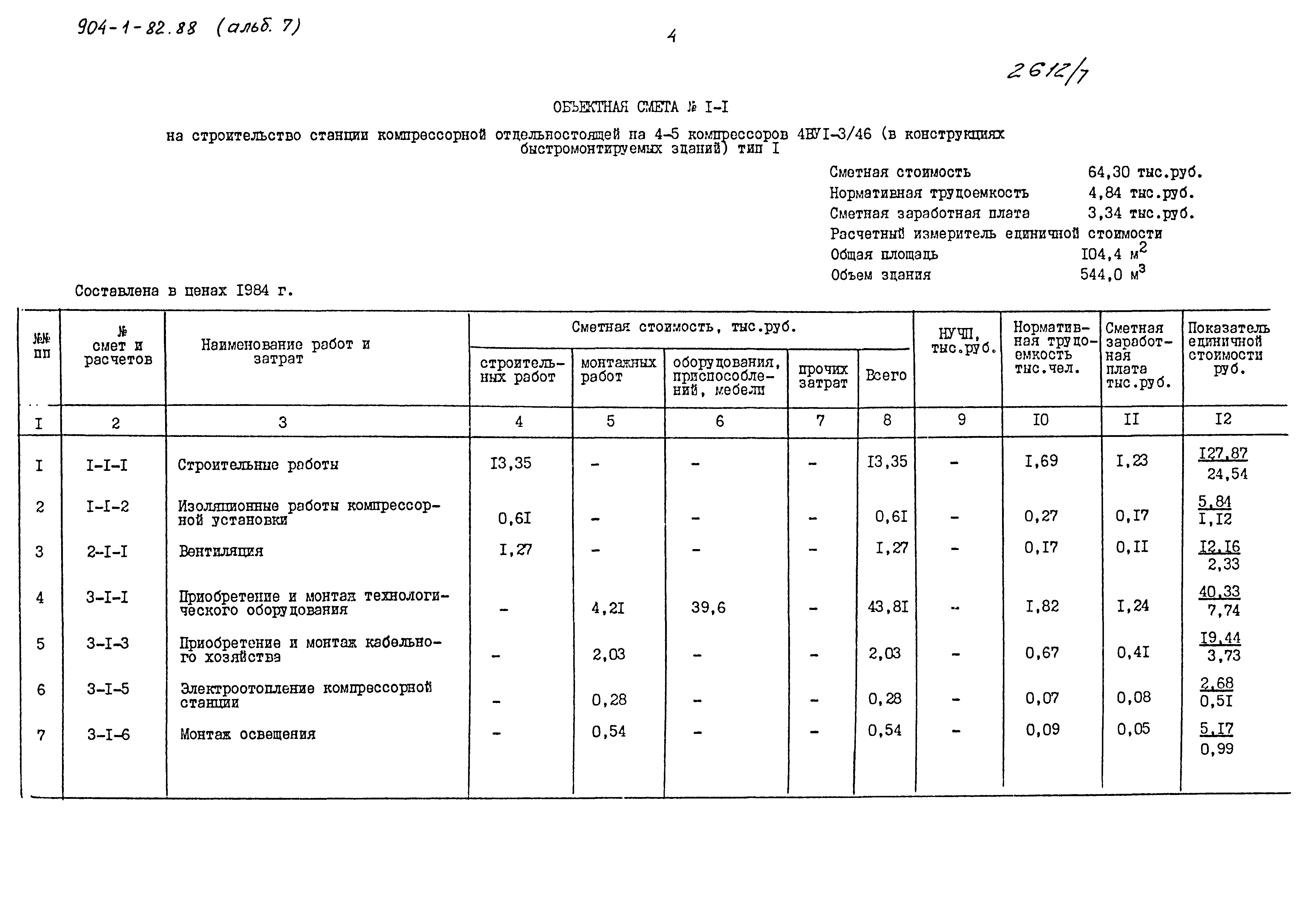 Типовой проект 904-1-82.88