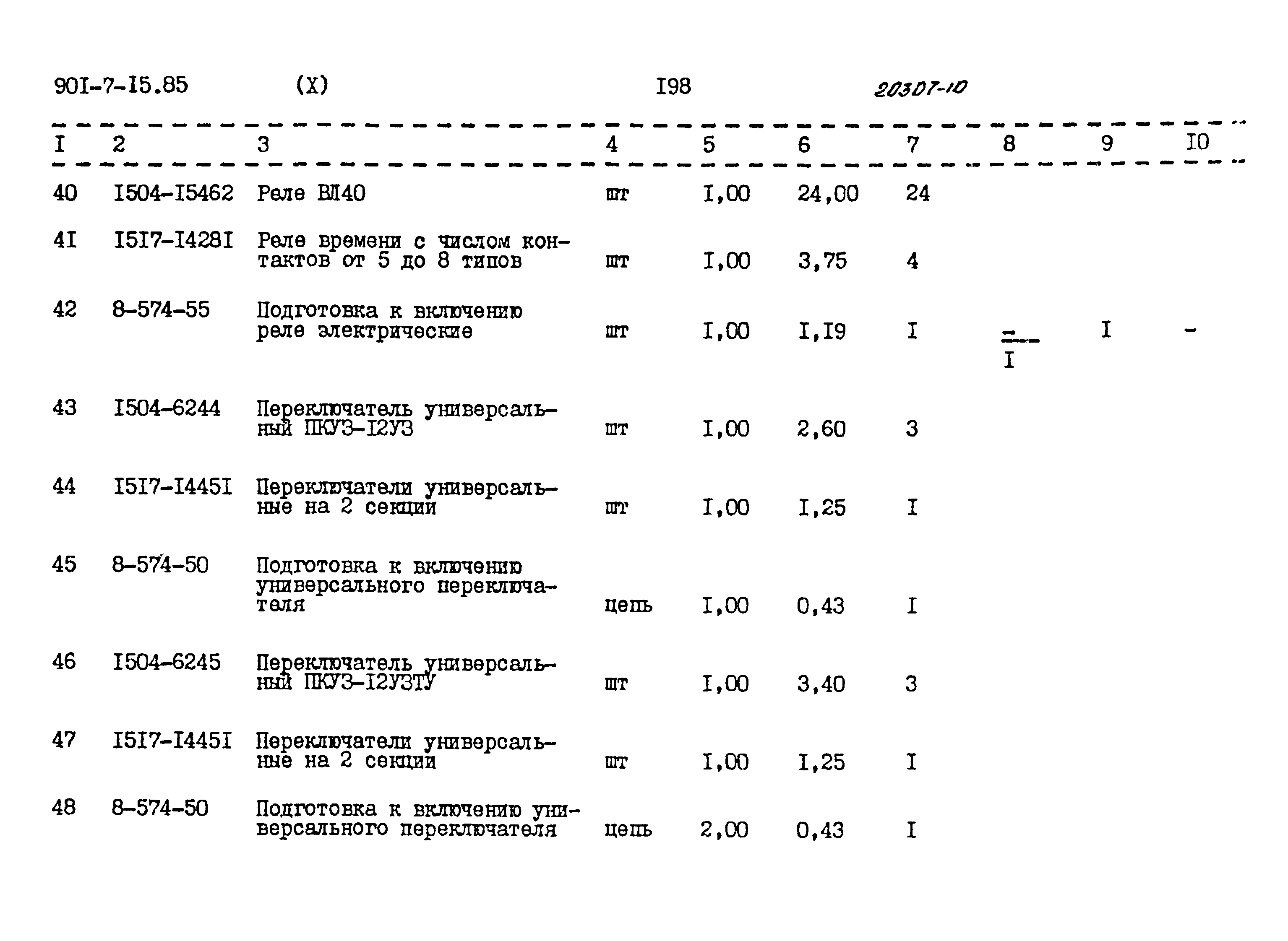 Типовой проект 901-7-15.85