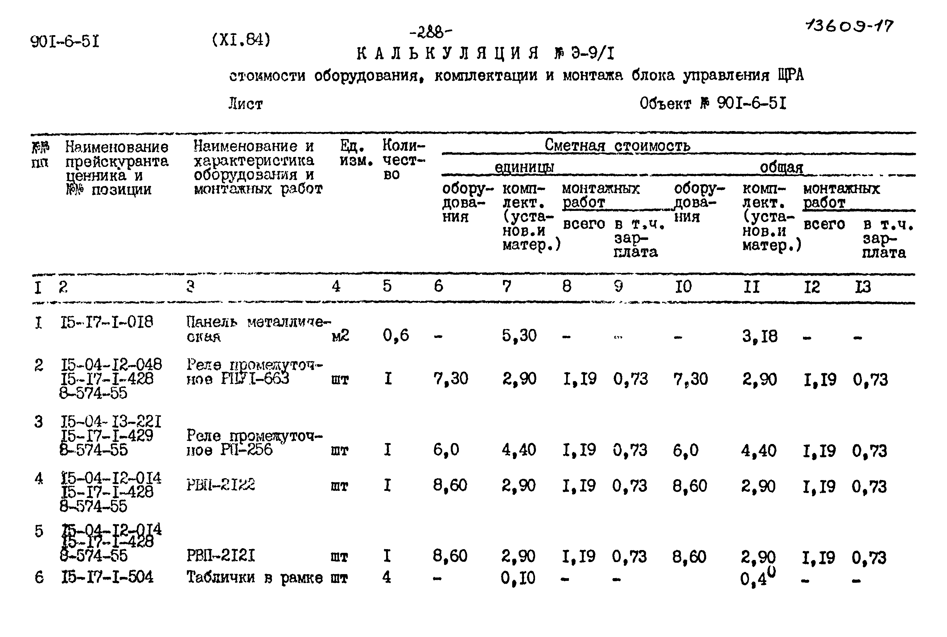 Типовой проект 901-6-51