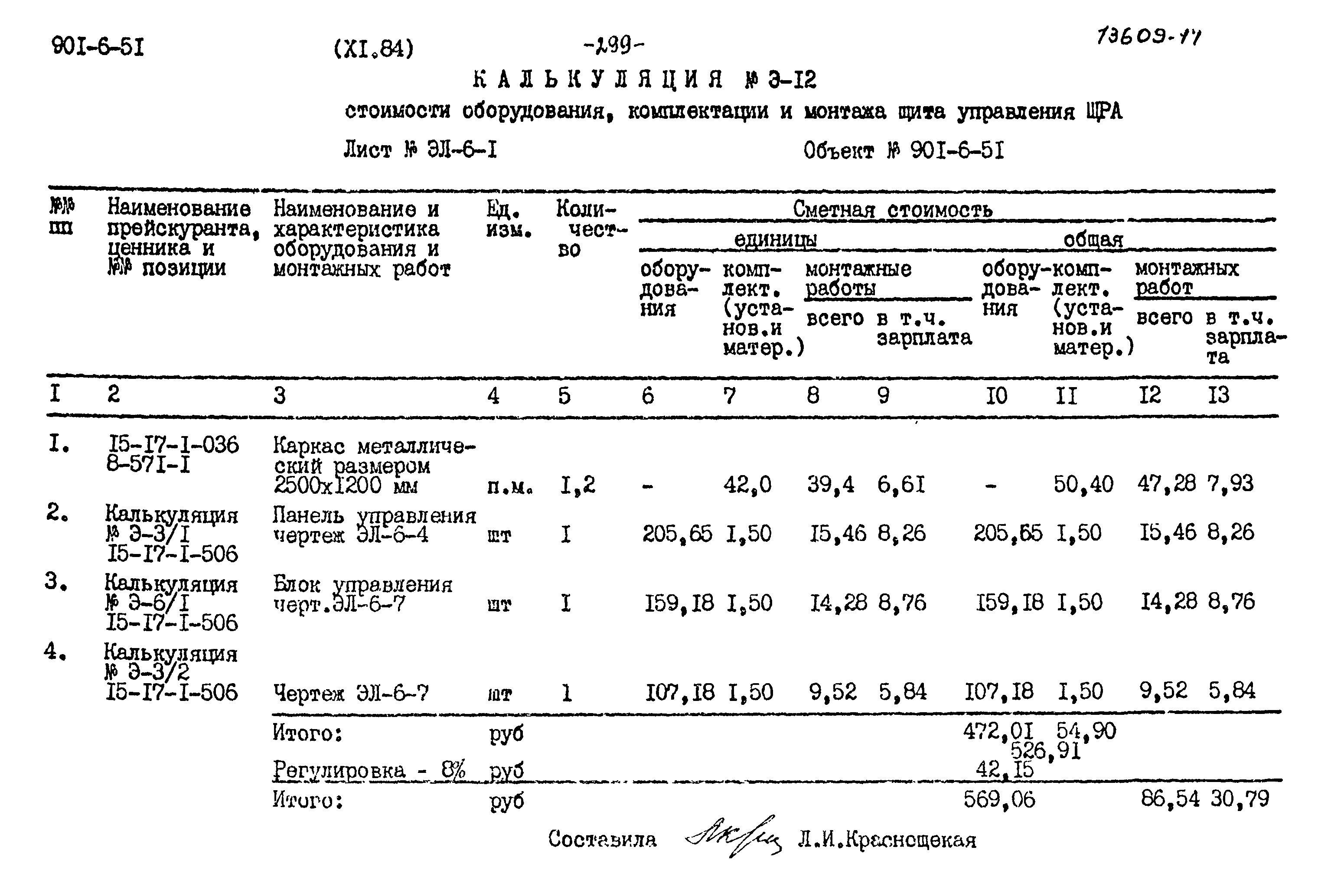 Типовой проект 901-6-51