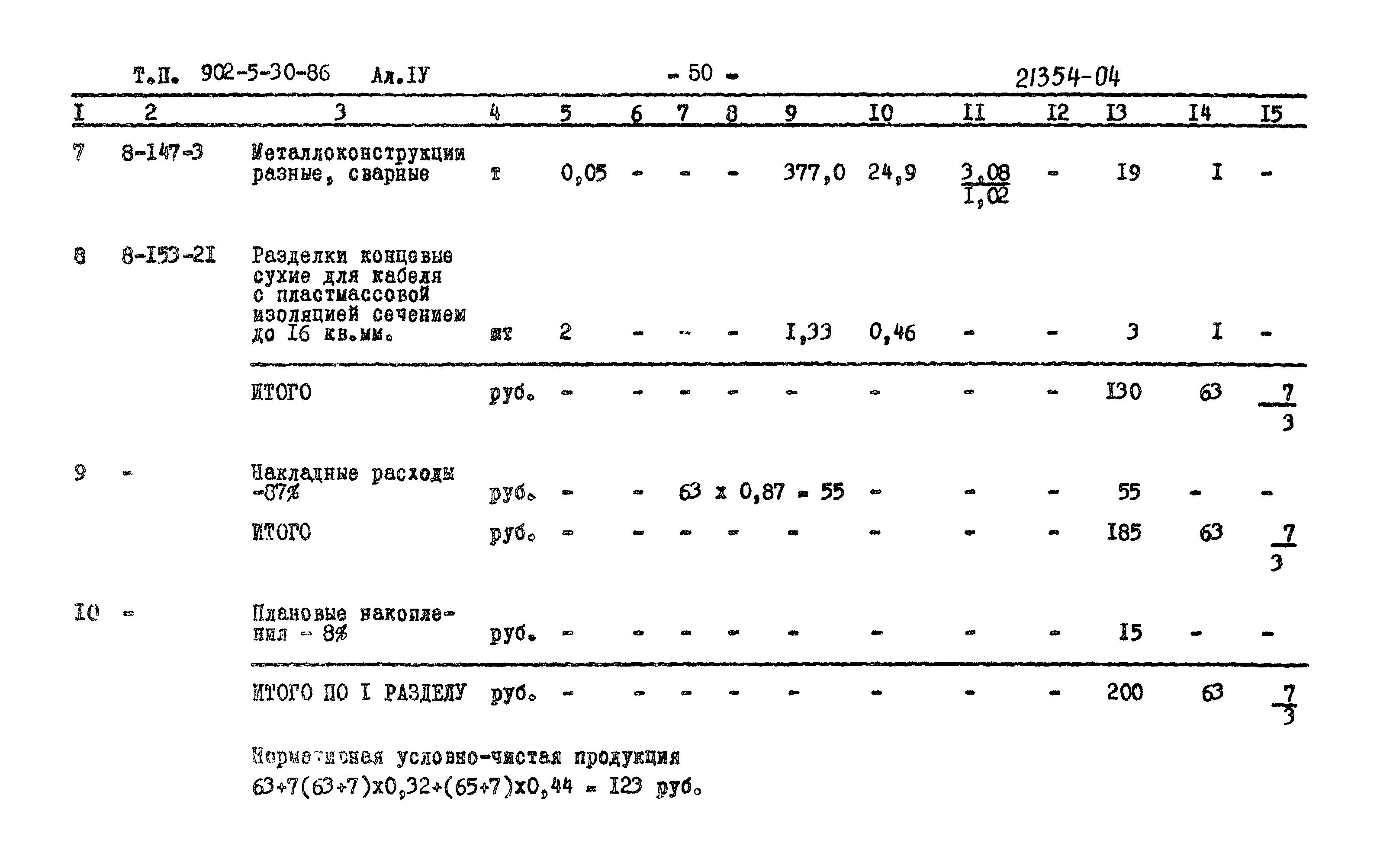 Типовой проект 902-5-30.86