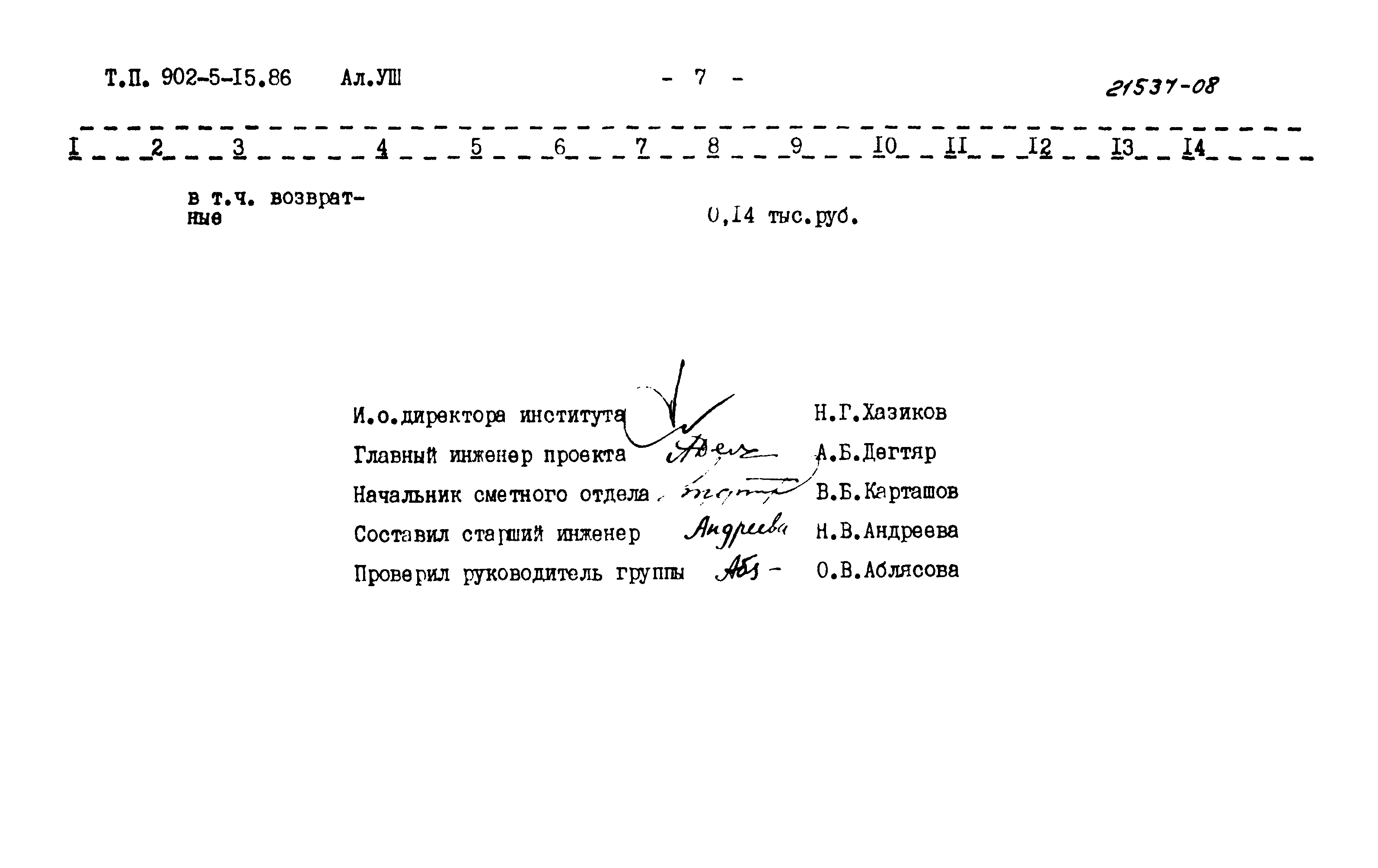 Типовой проект 902-5-15.86