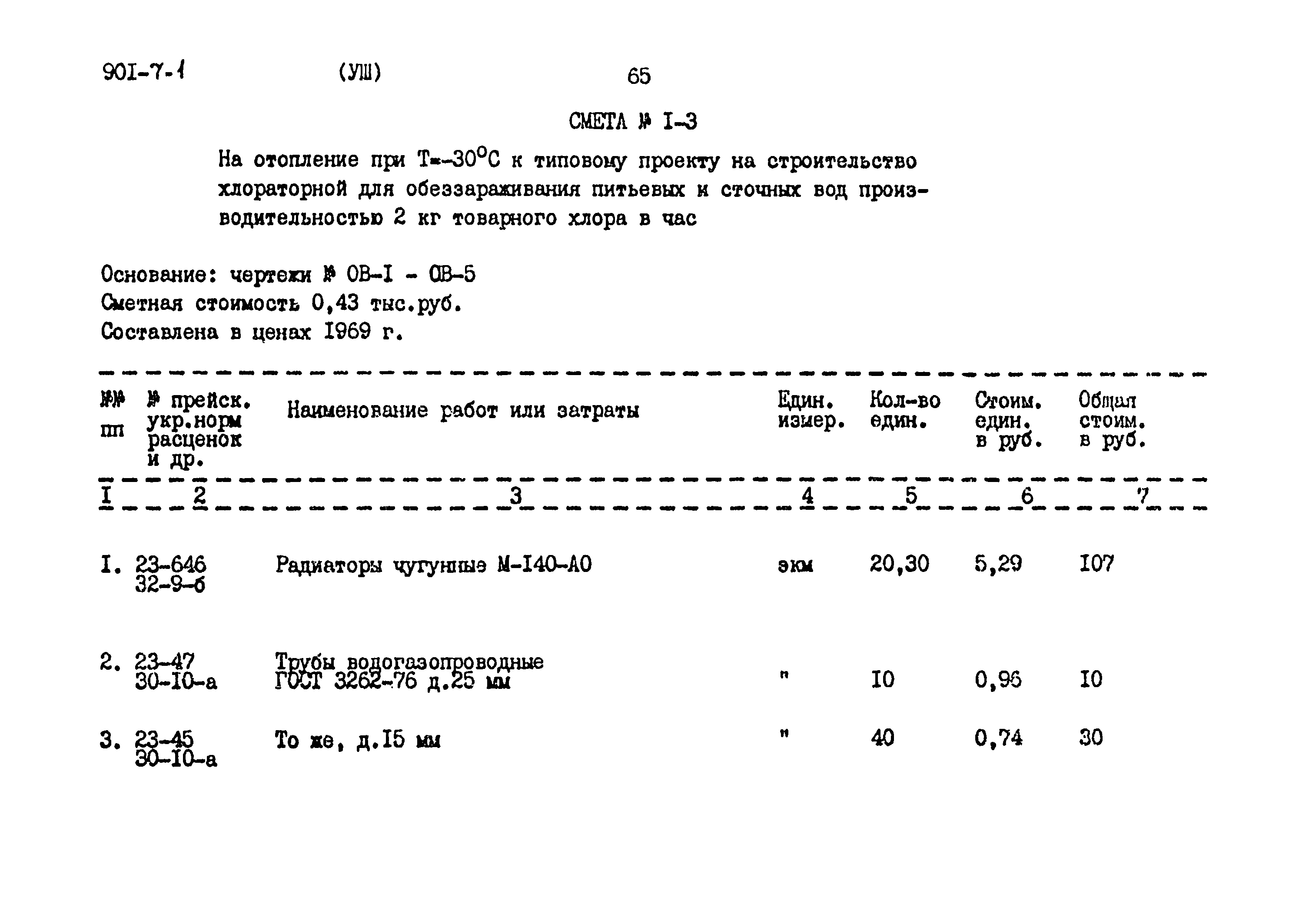 Типовой проект 901-7-1