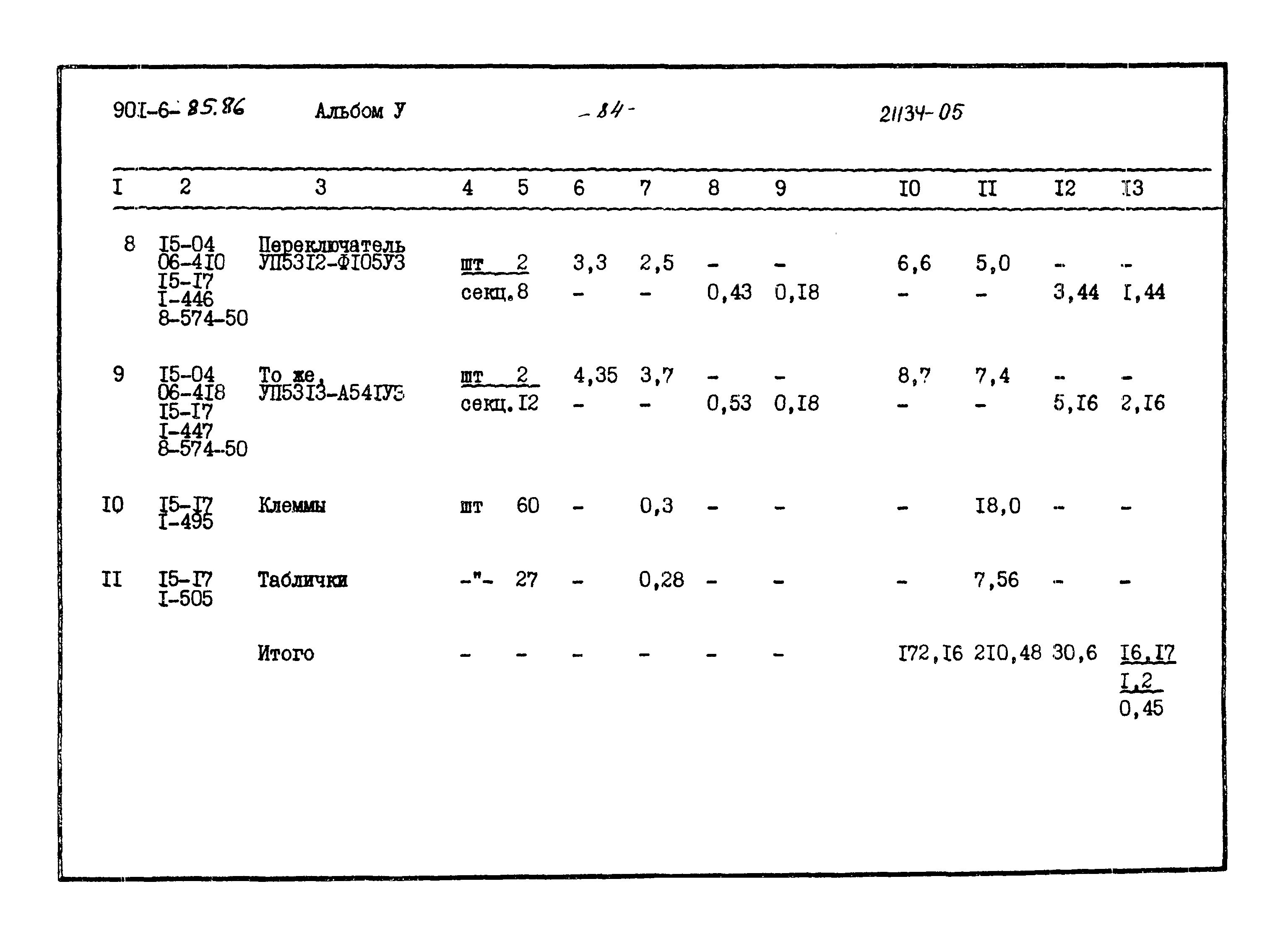 Типовой проект 901-6-85.86