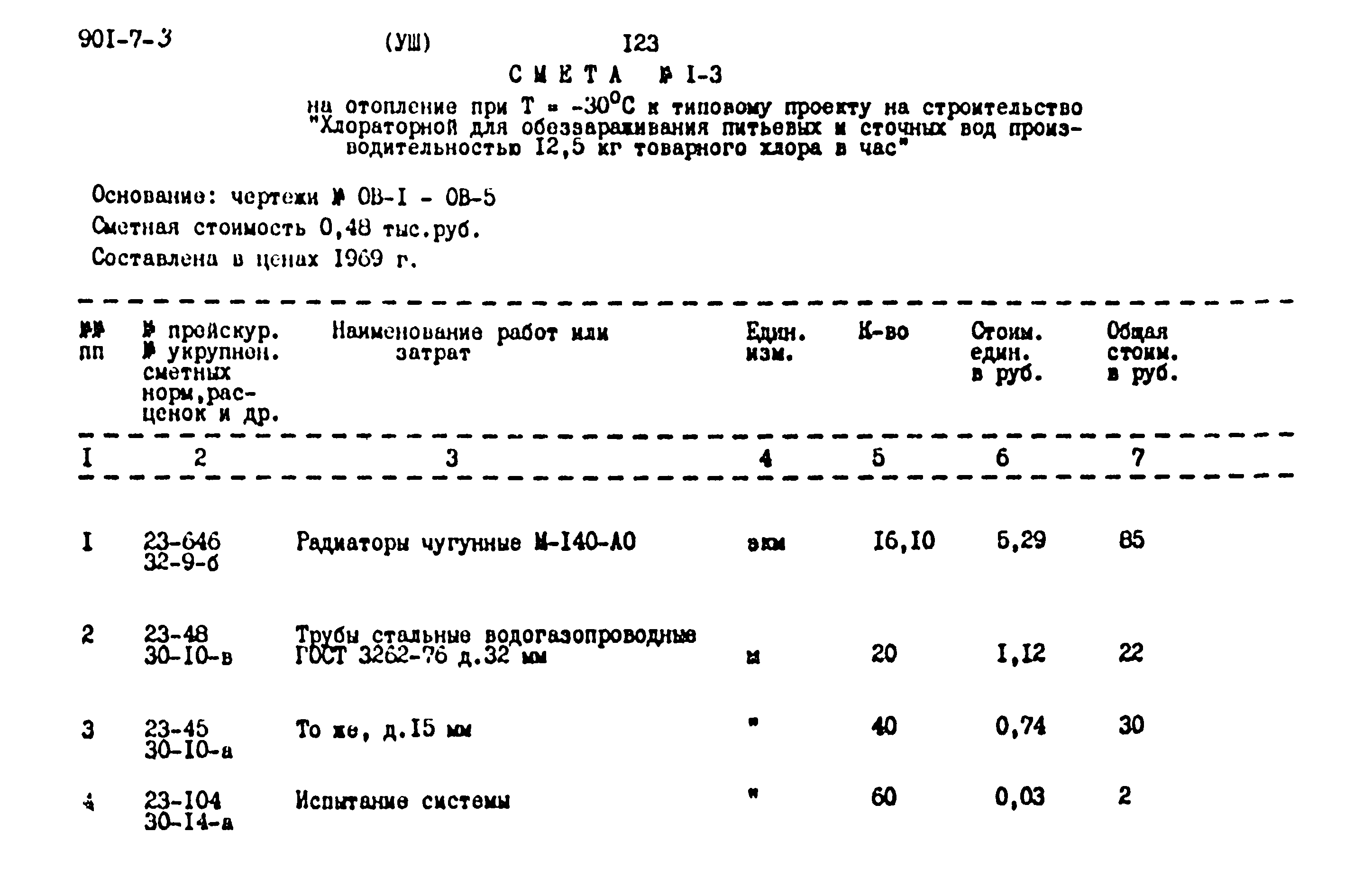 Типовой проект 901-7-3