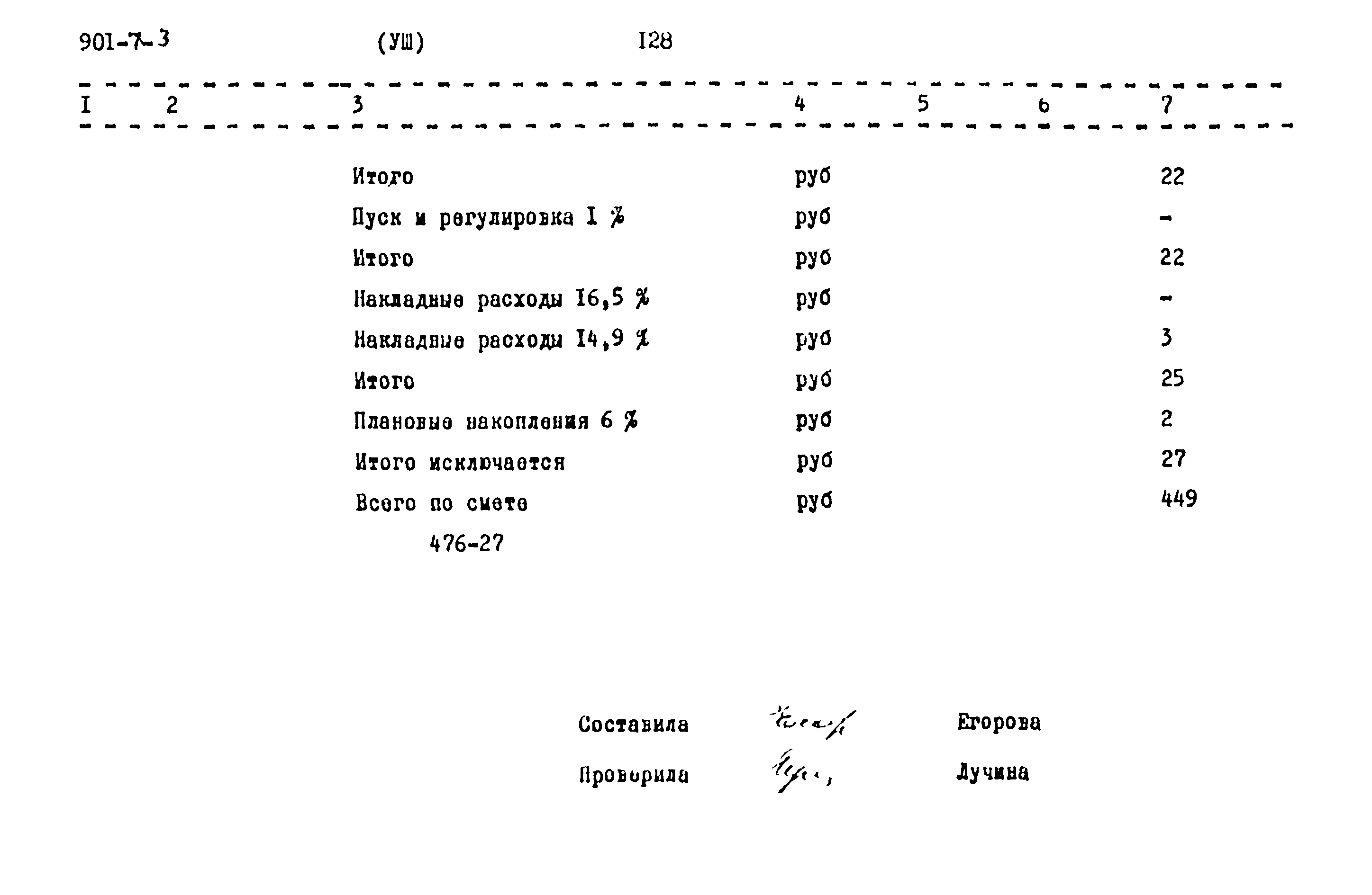 Типовой проект 901-7-3