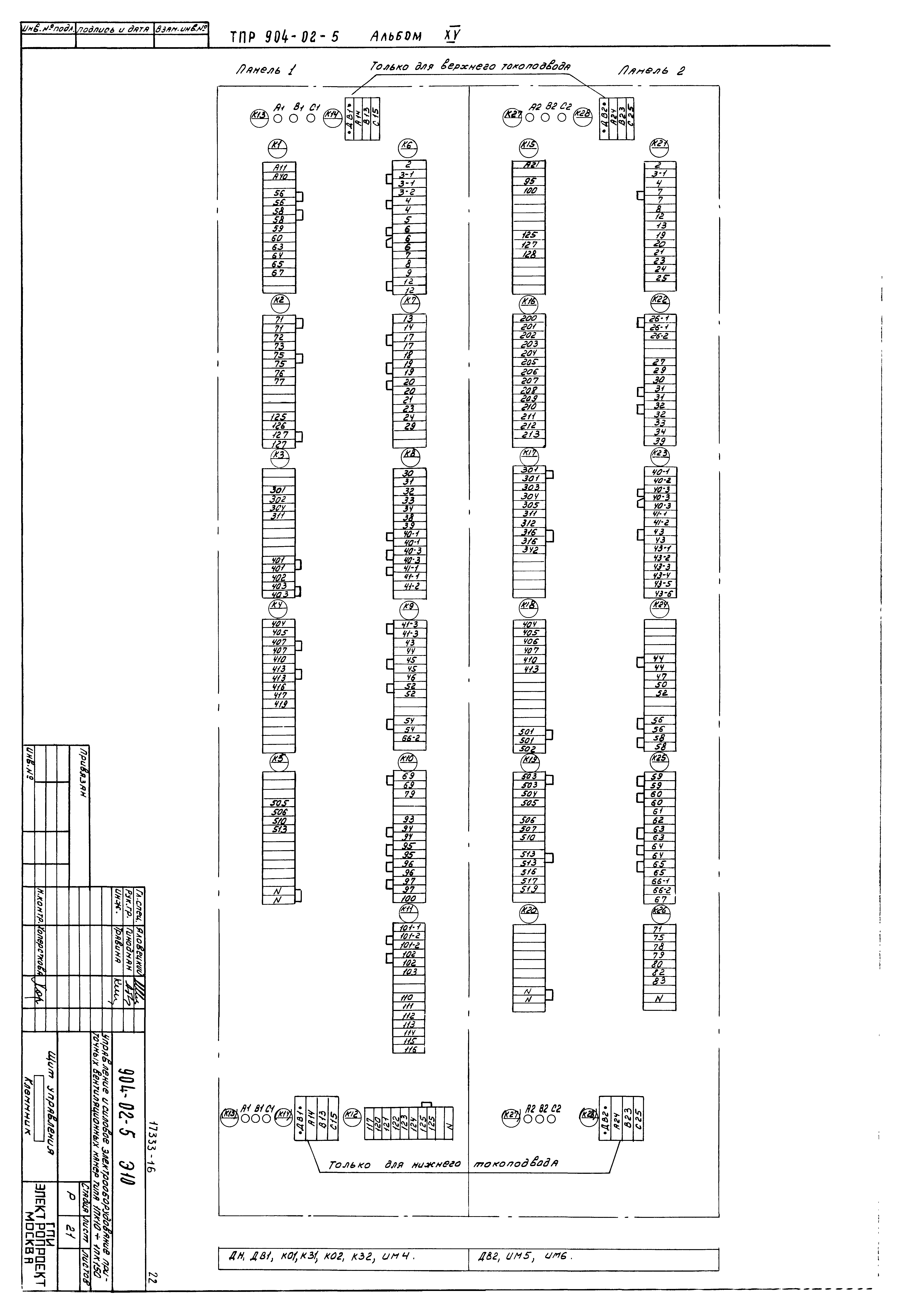 Типовые проектные решения 904-02-5