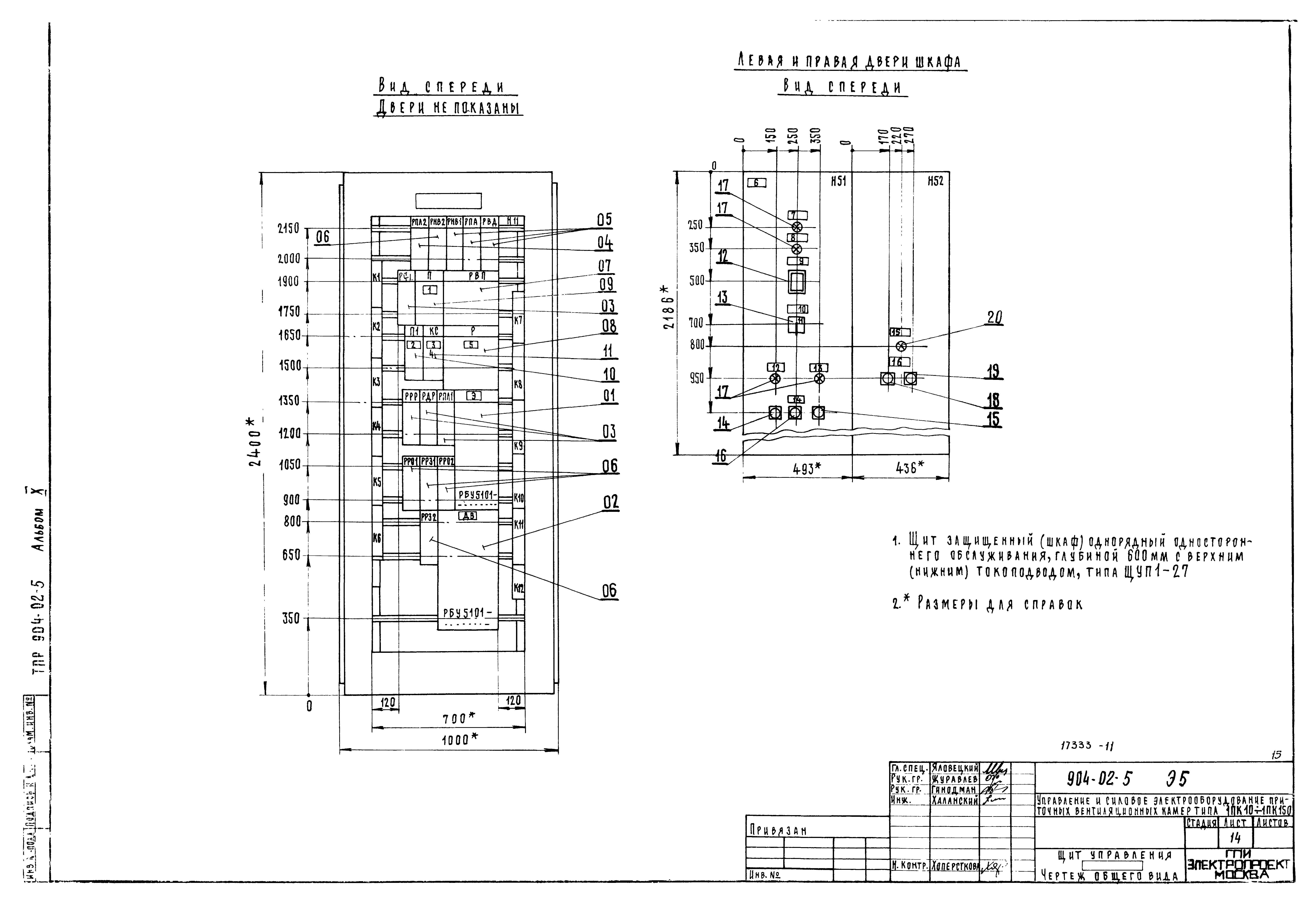 Типовые проектные решения 904-02-5