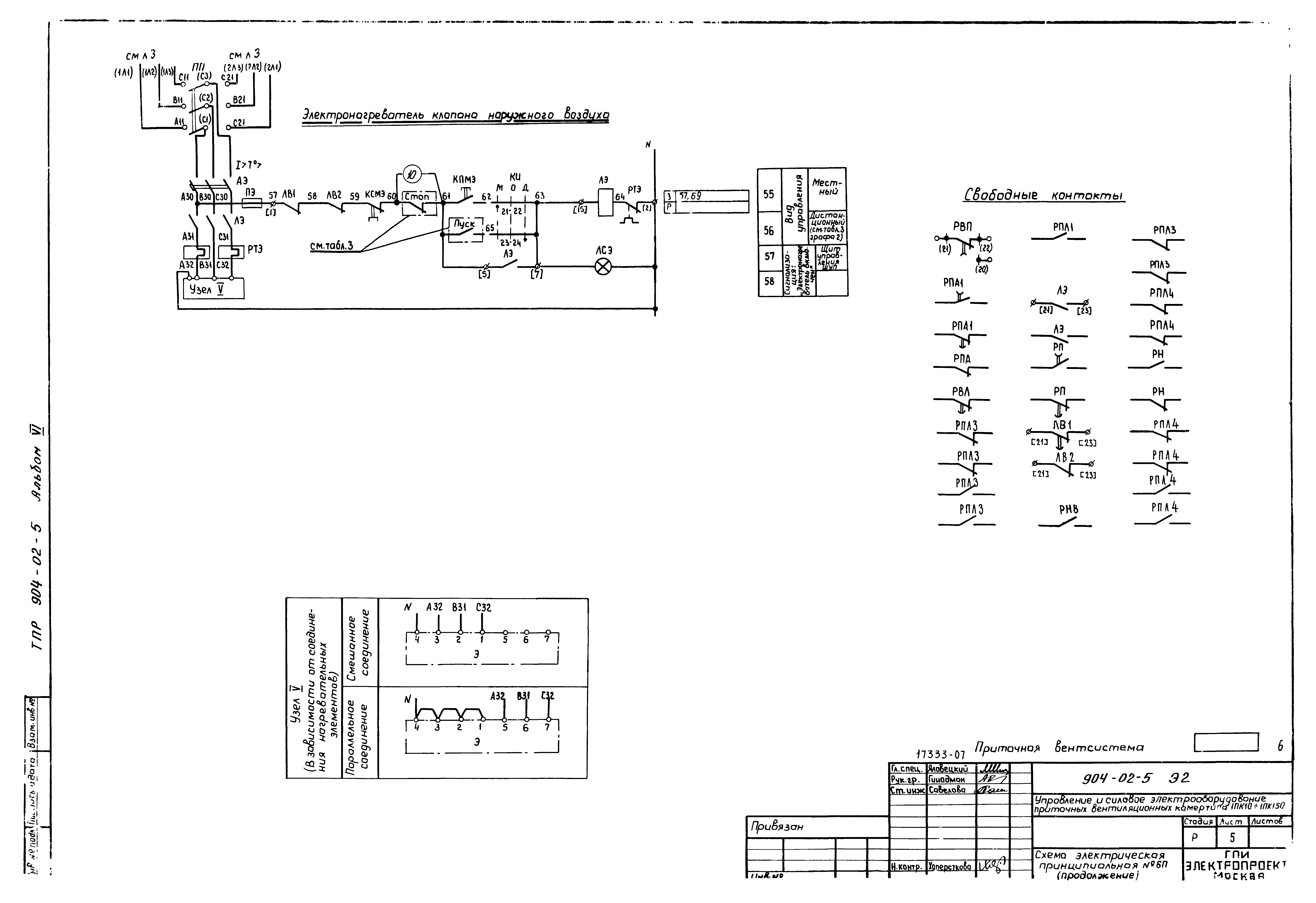 Типовые проектные решения 904-02-5