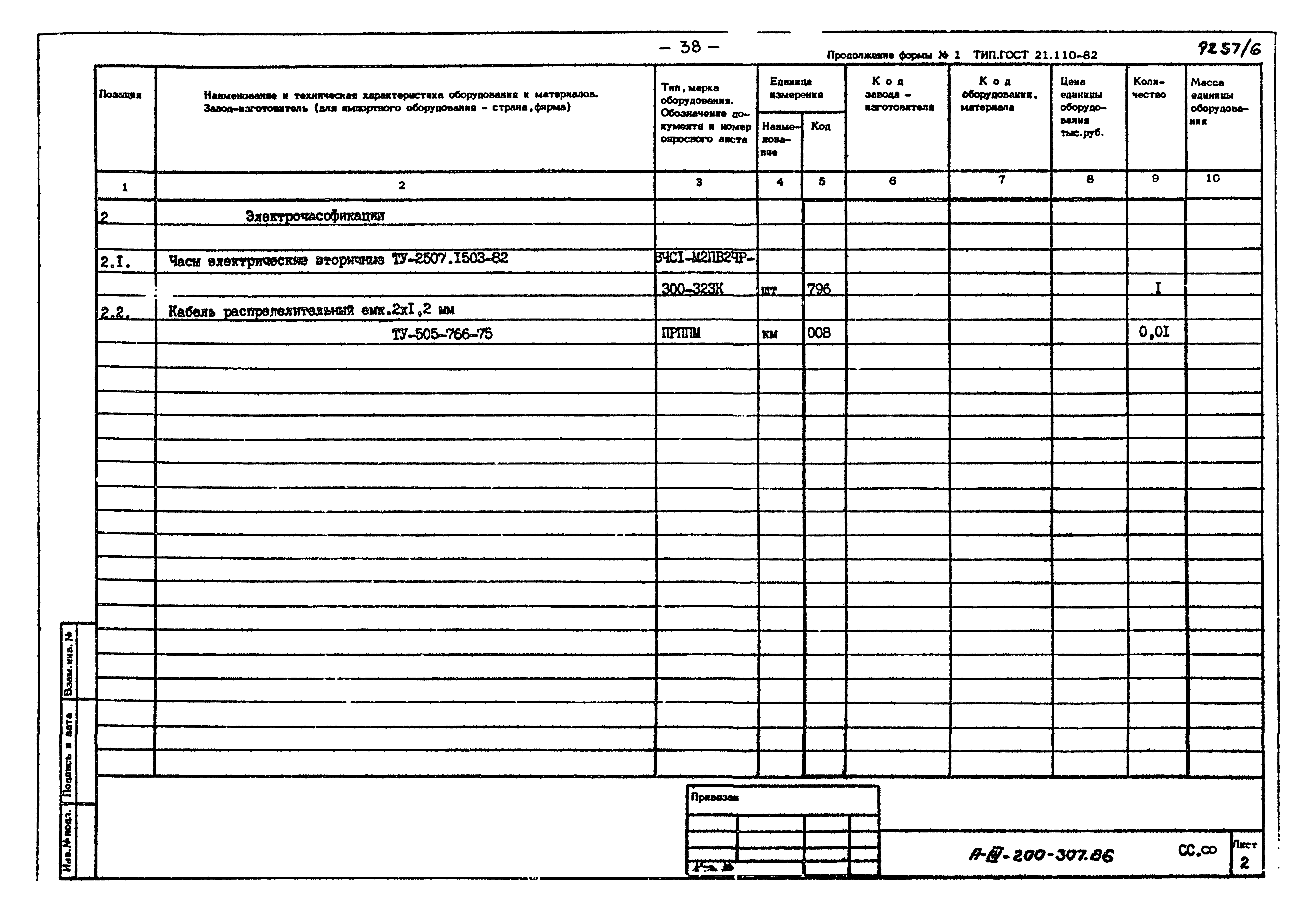 Типовой проект А-III-200-307.86