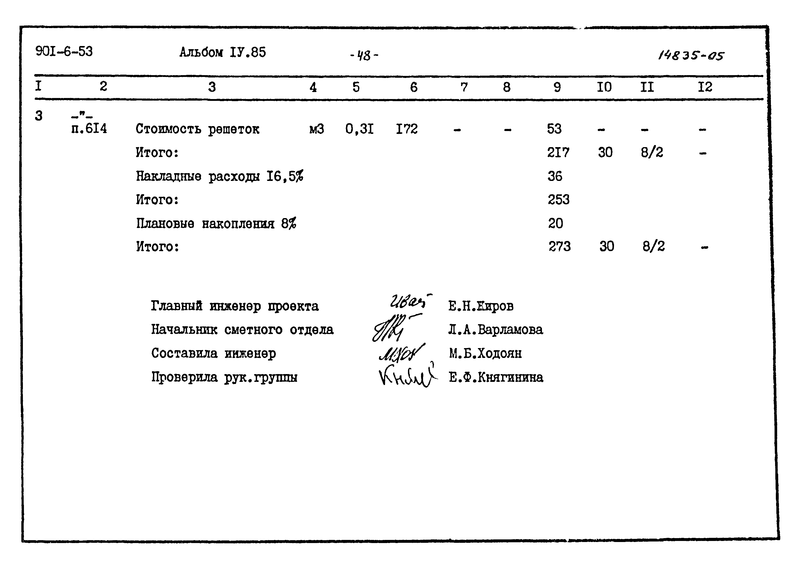 Типовой проект 901-6-53