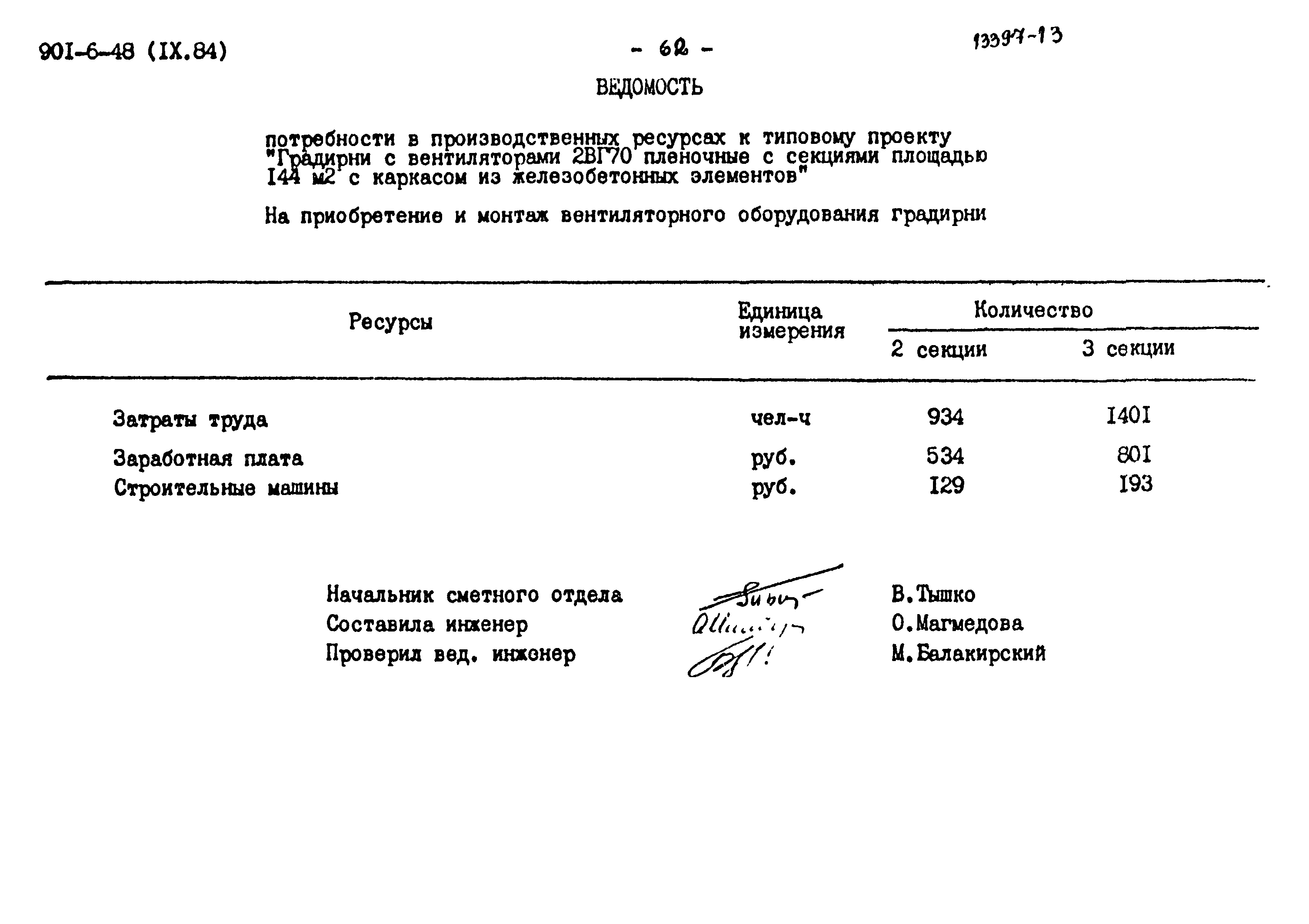 Типовой проект 901-6-48