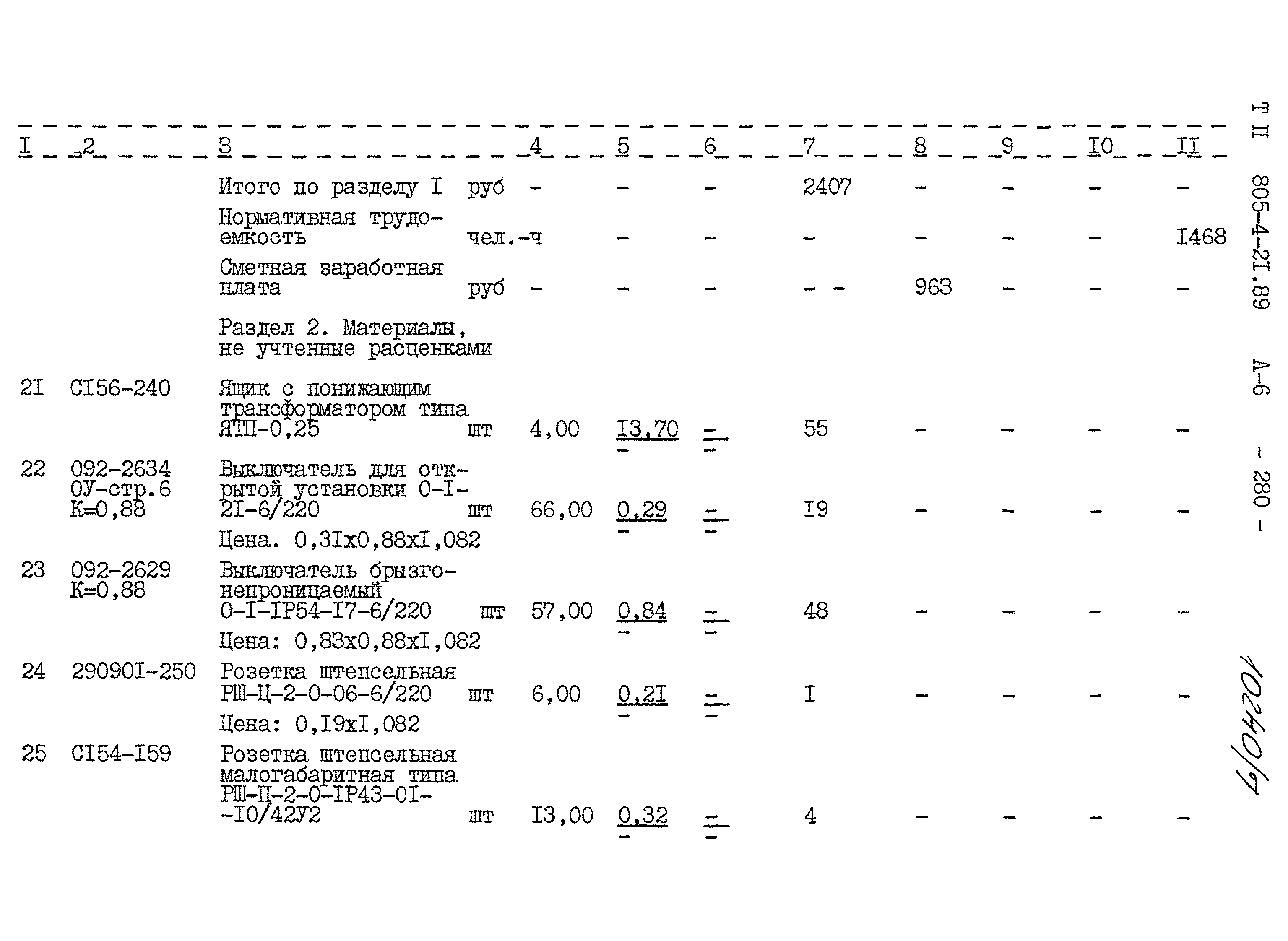 Типовой проект 805-4-21.89