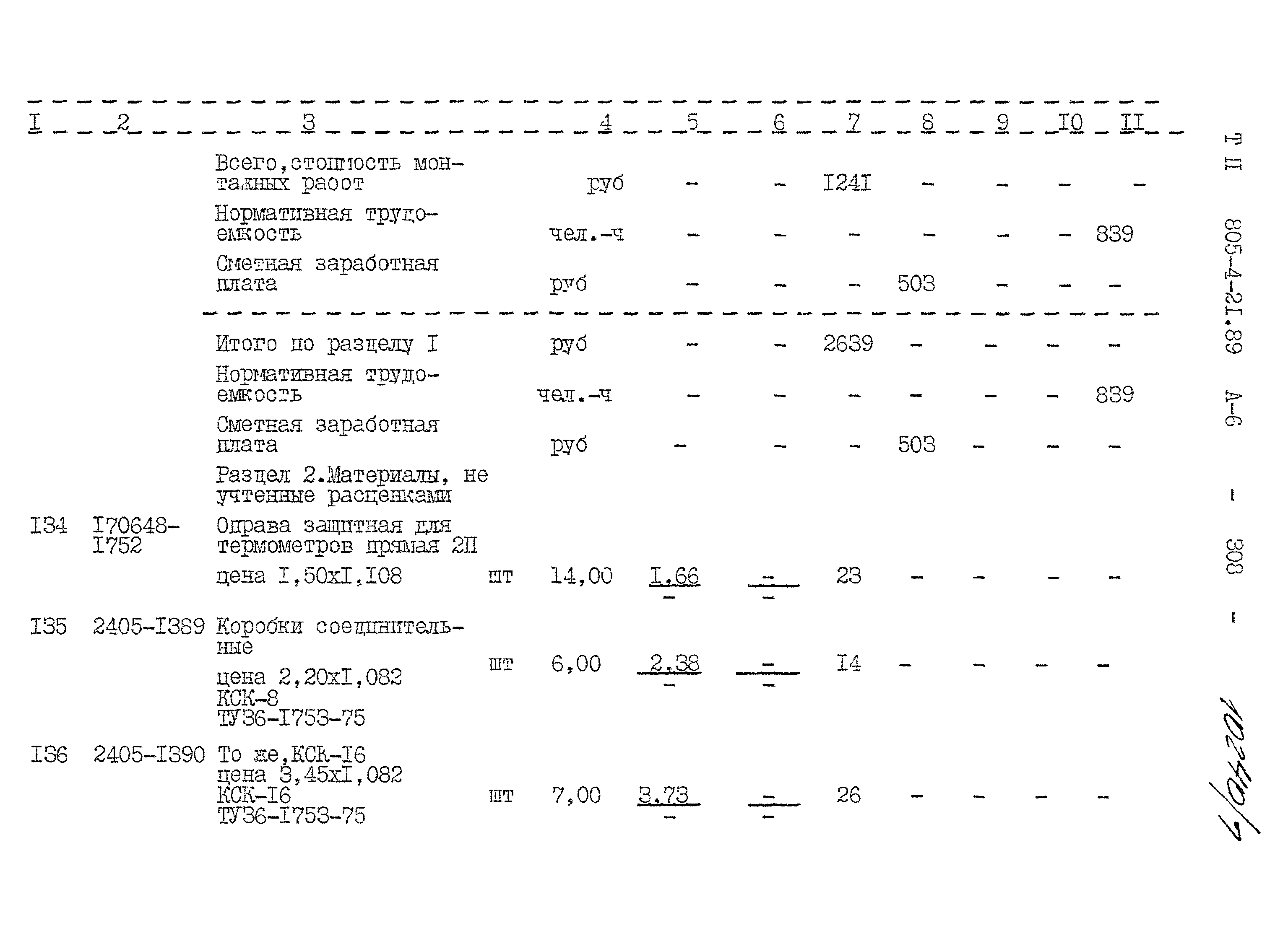 Типовой проект 805-4-21.89