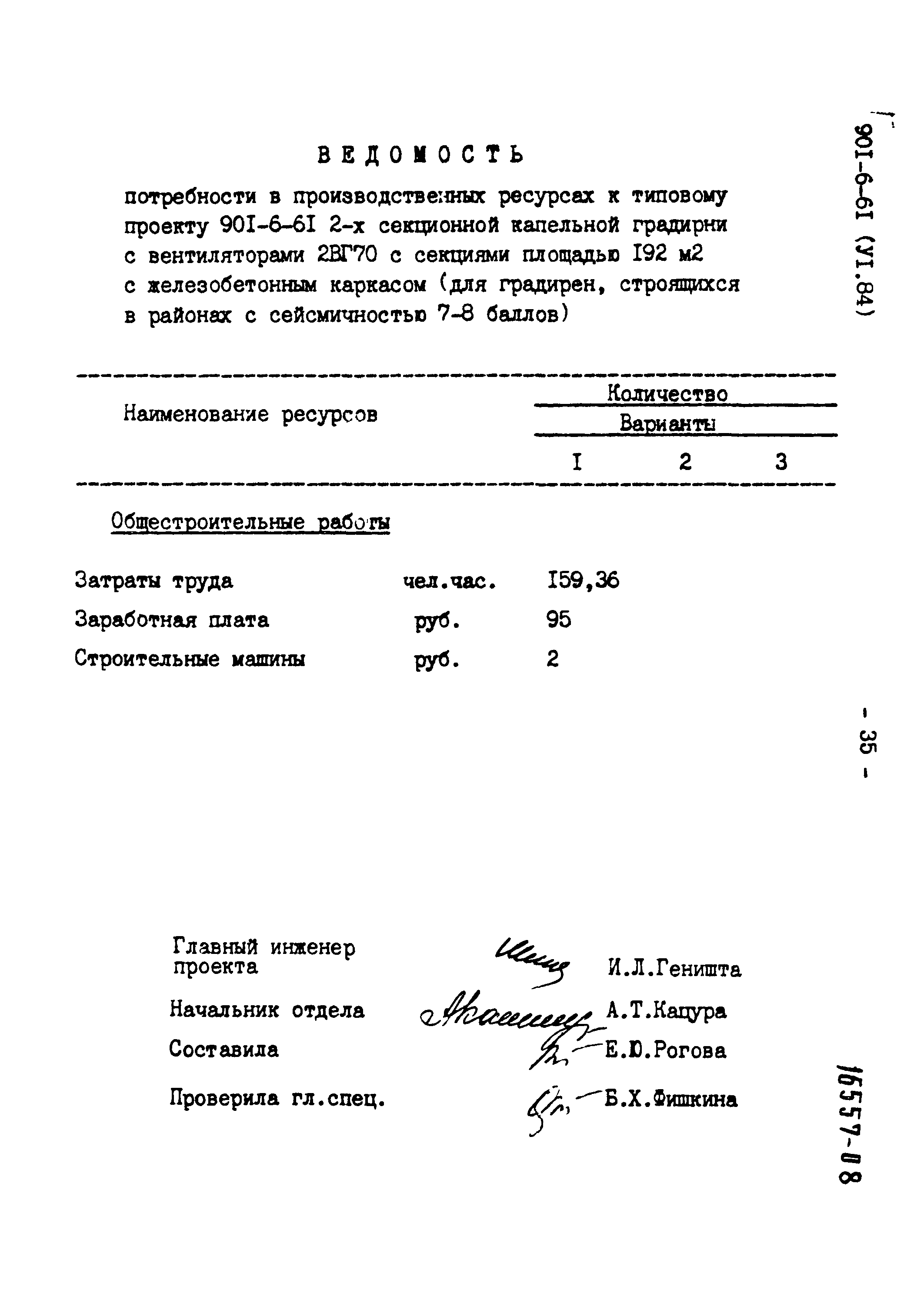 Типовой проект 901-6-61