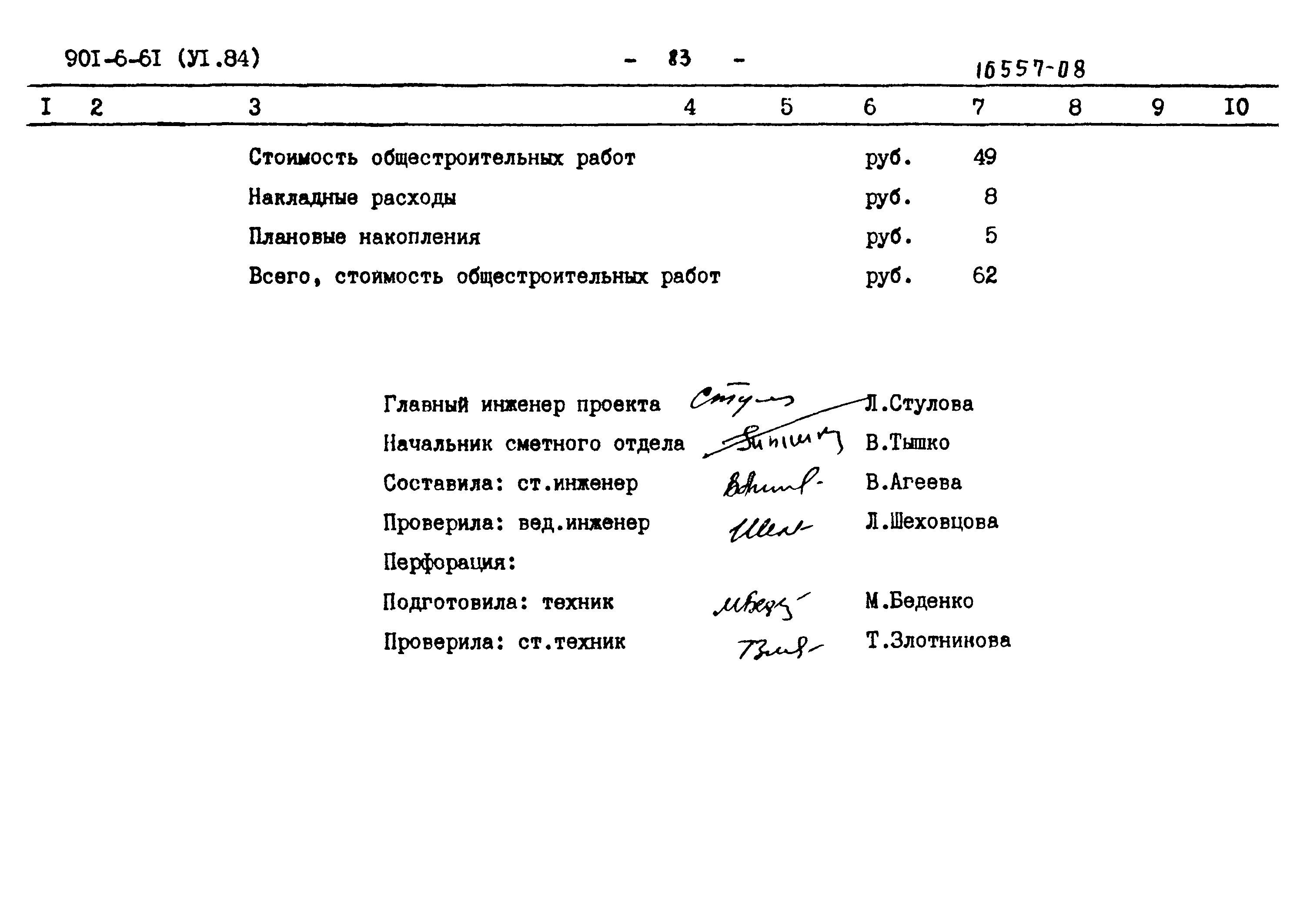 Типовой проект 901-6-61