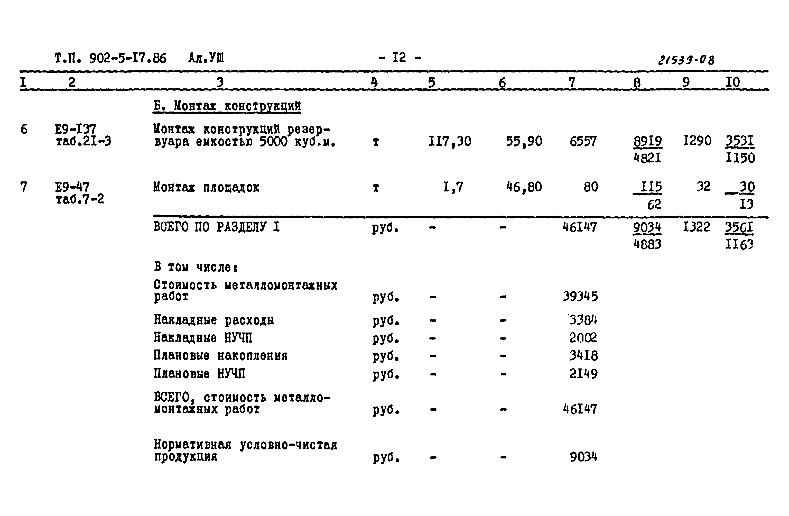 Типовой проект 902-5-17.86