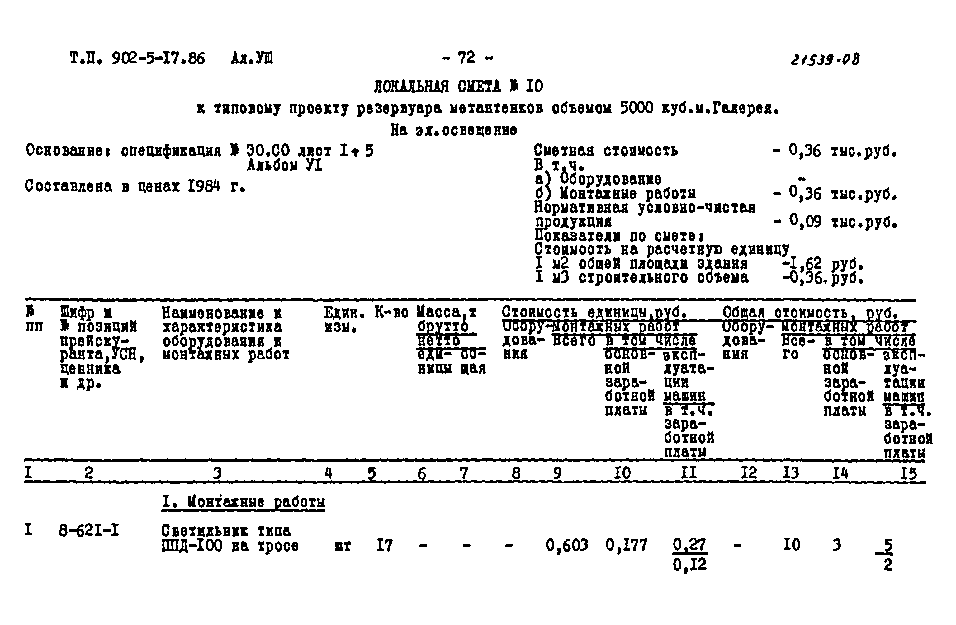 Типовой проект 902-5-17.86