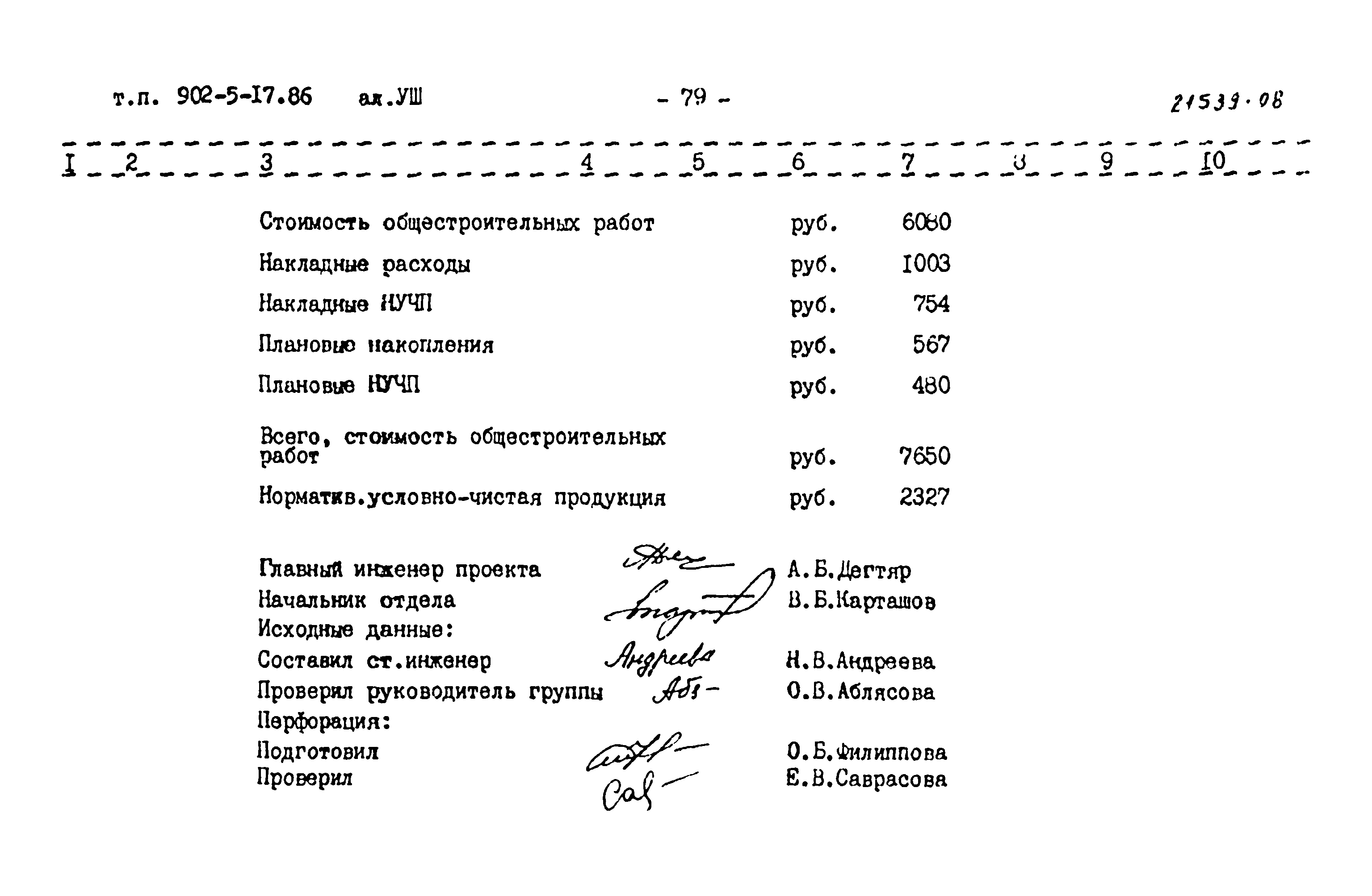 Типовой проект 902-5-17.86