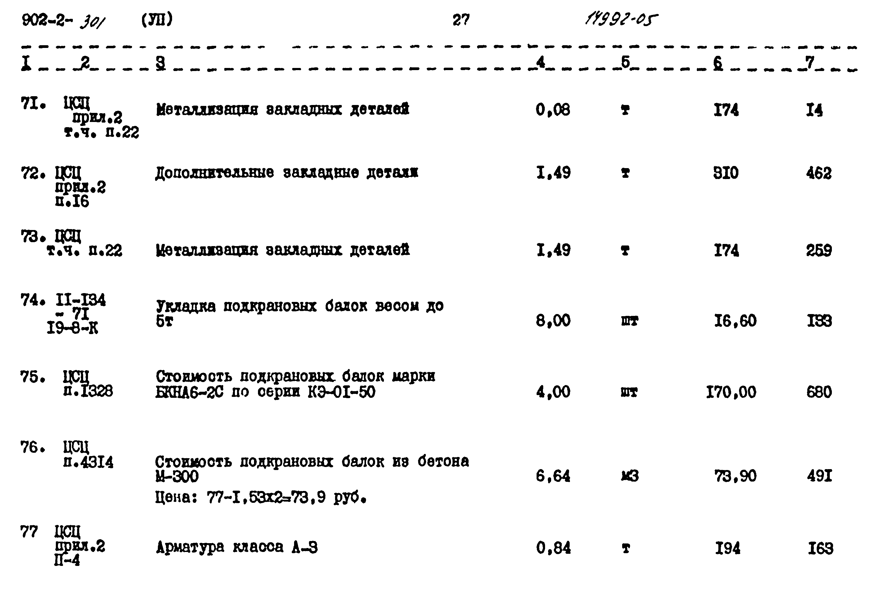 Типовой проект 902-2-301