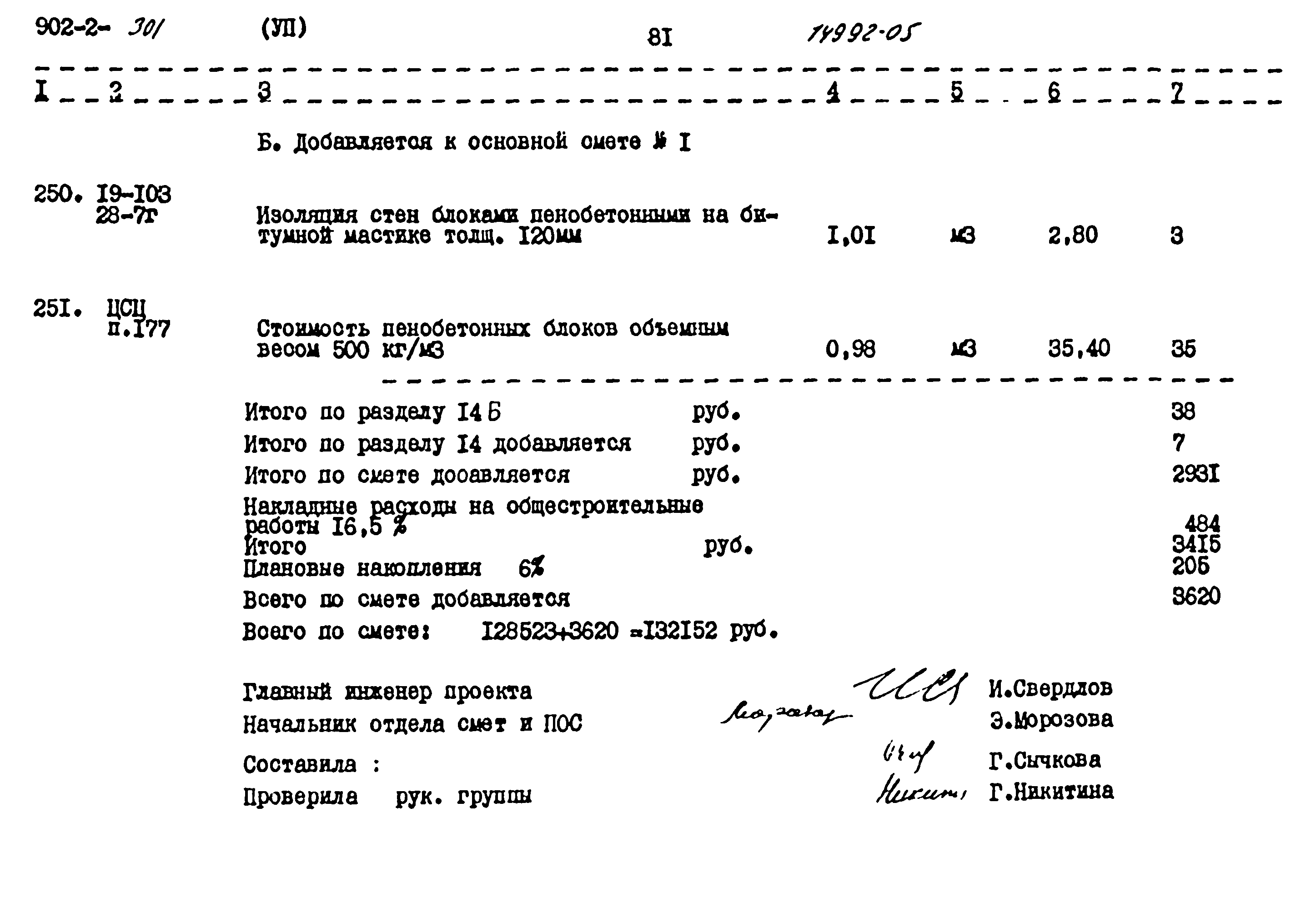 Типовой проект 902-2-301