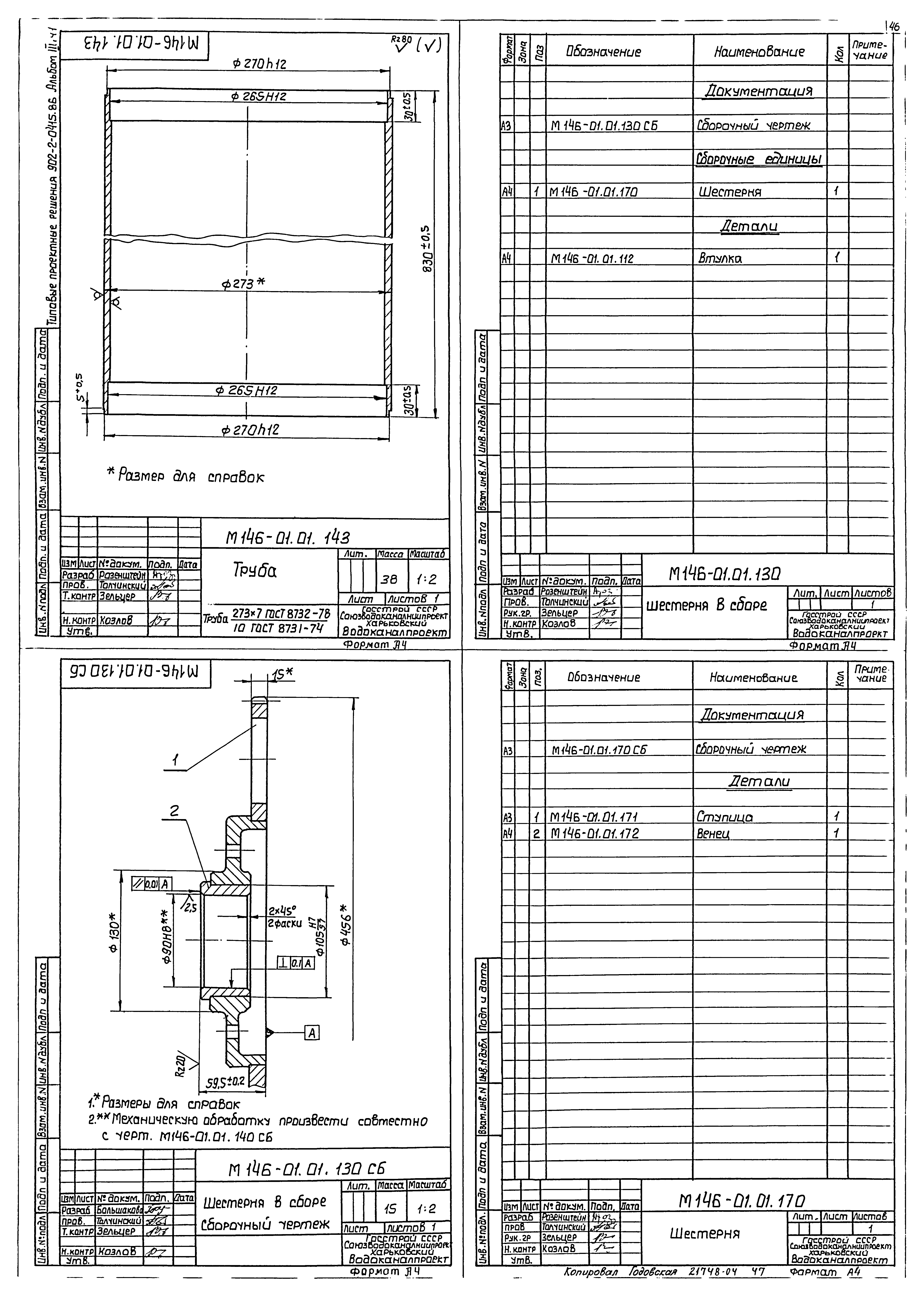 Типовые проектные решения 902-2-0415.86