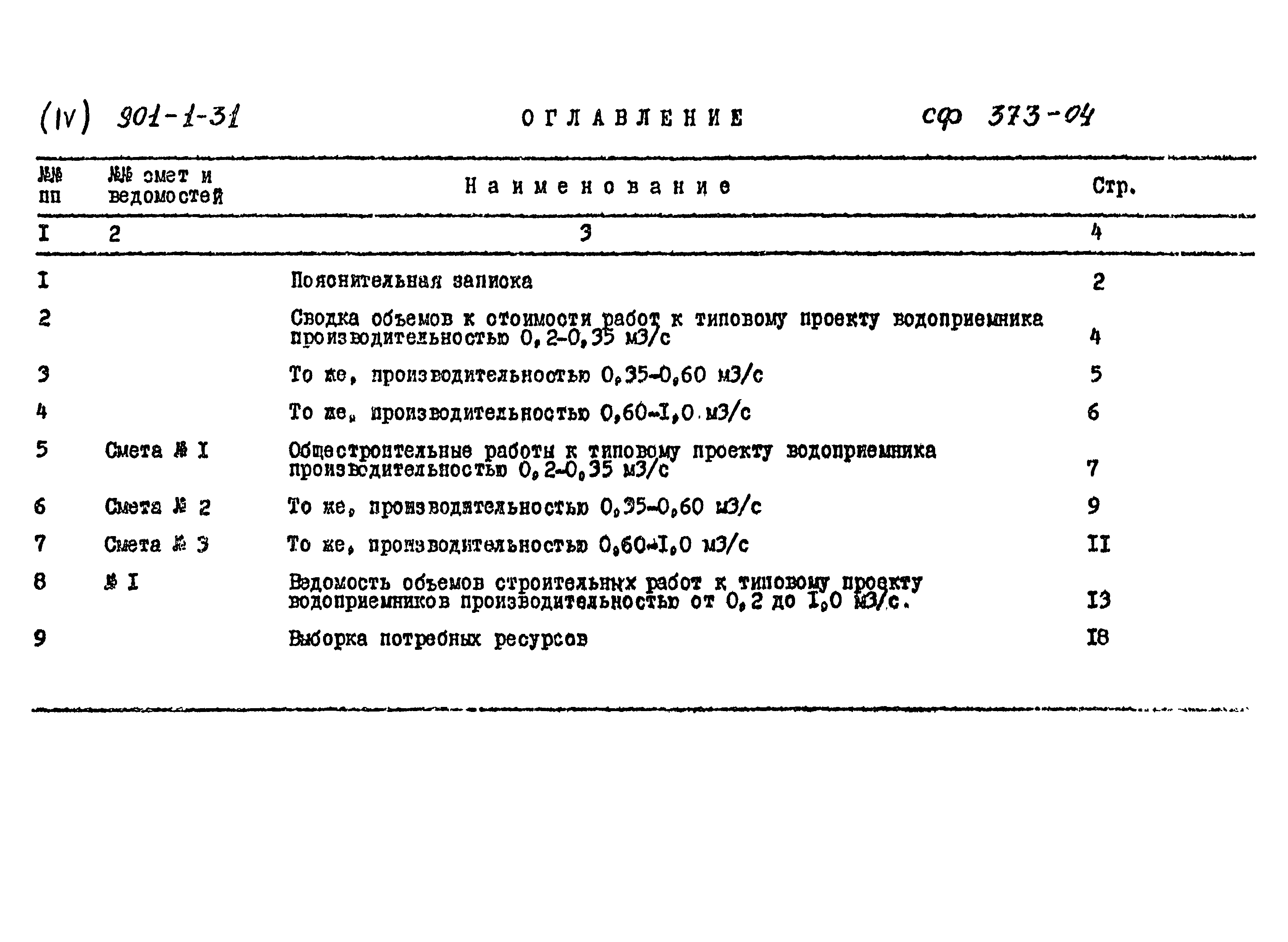 Типовой проект 901-1-31