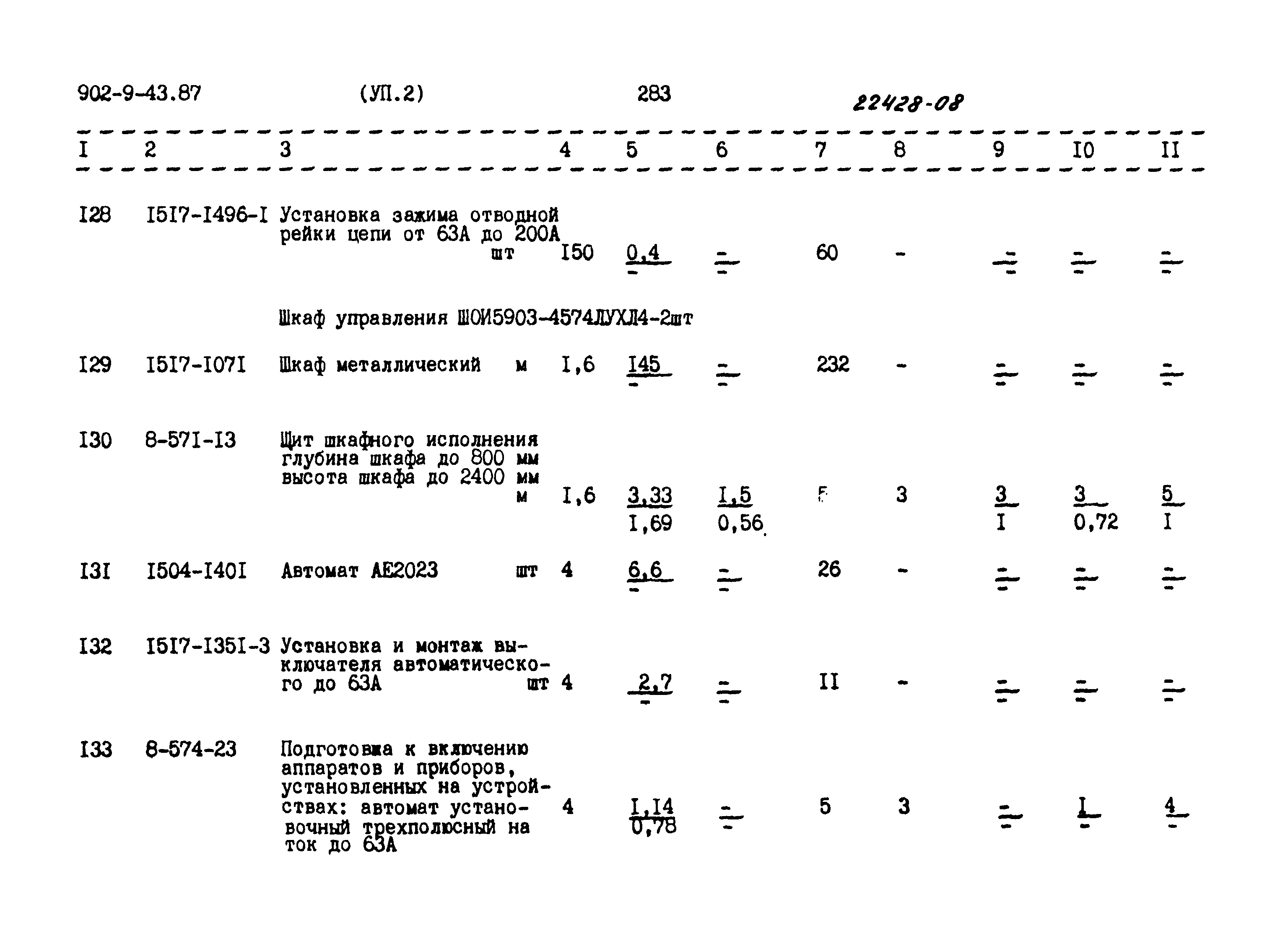 Типовой проект 902-9-43.87