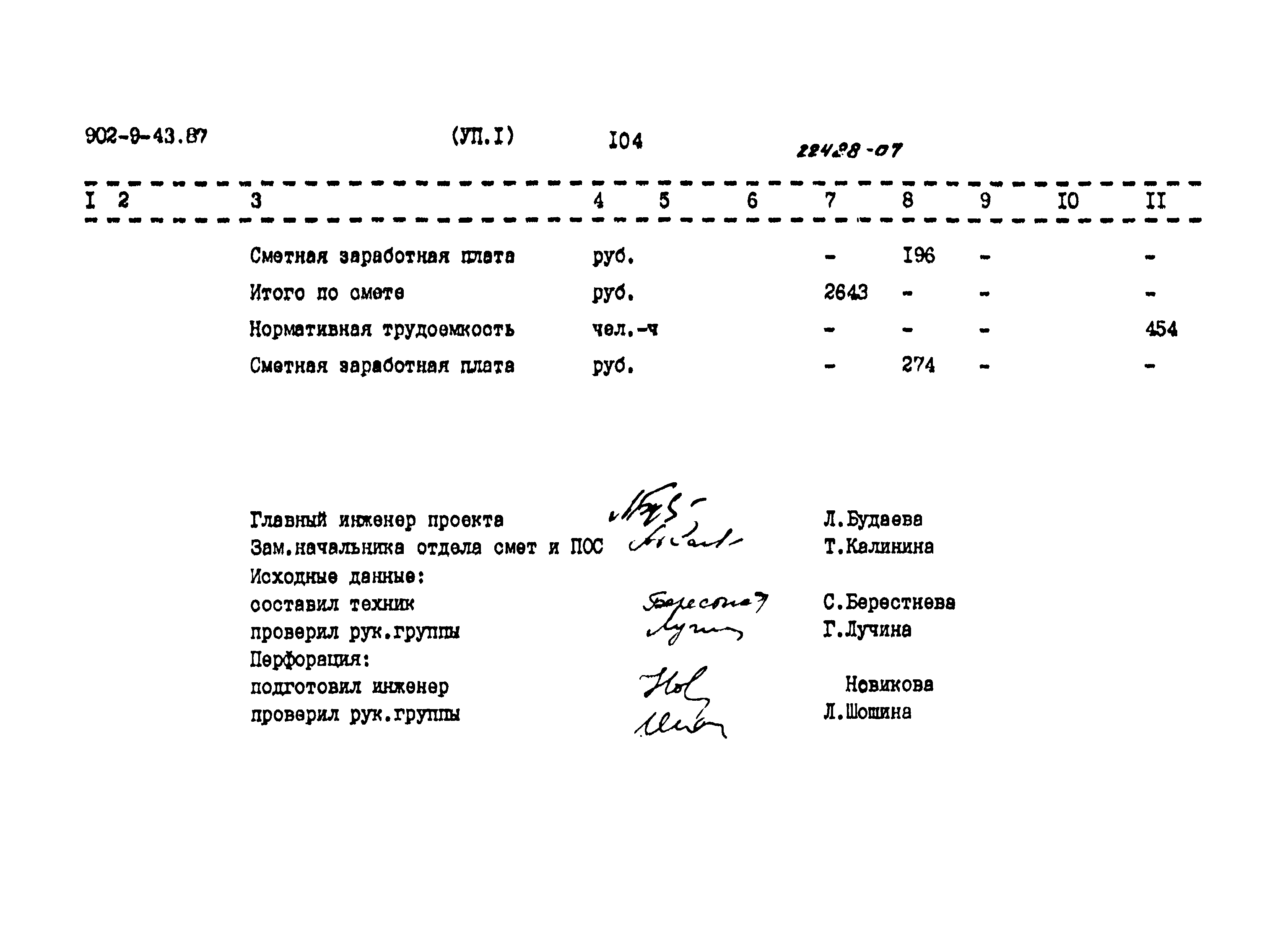 Типовой проект 902-9-43.87