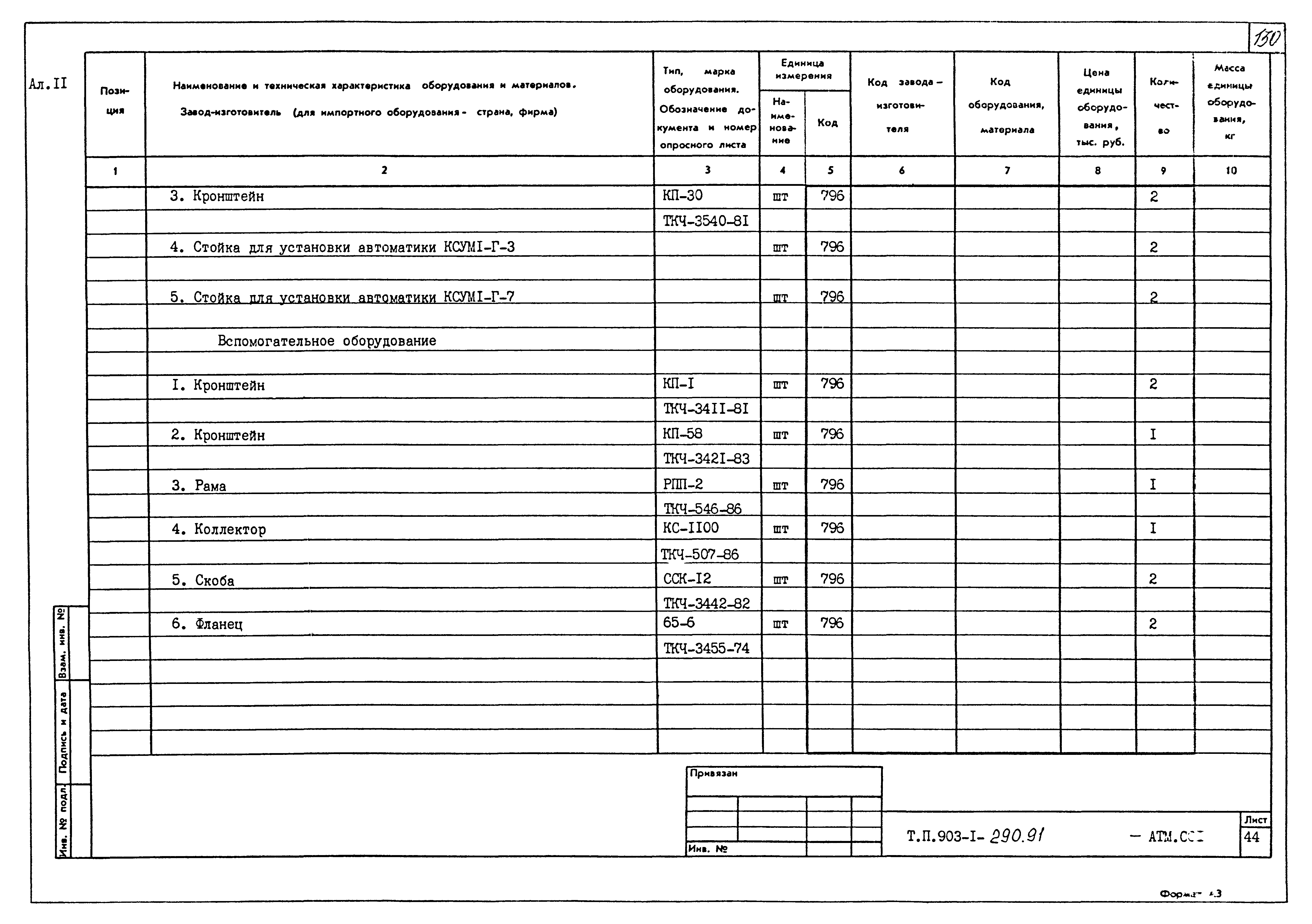 Типовой проект 903-1-290.91