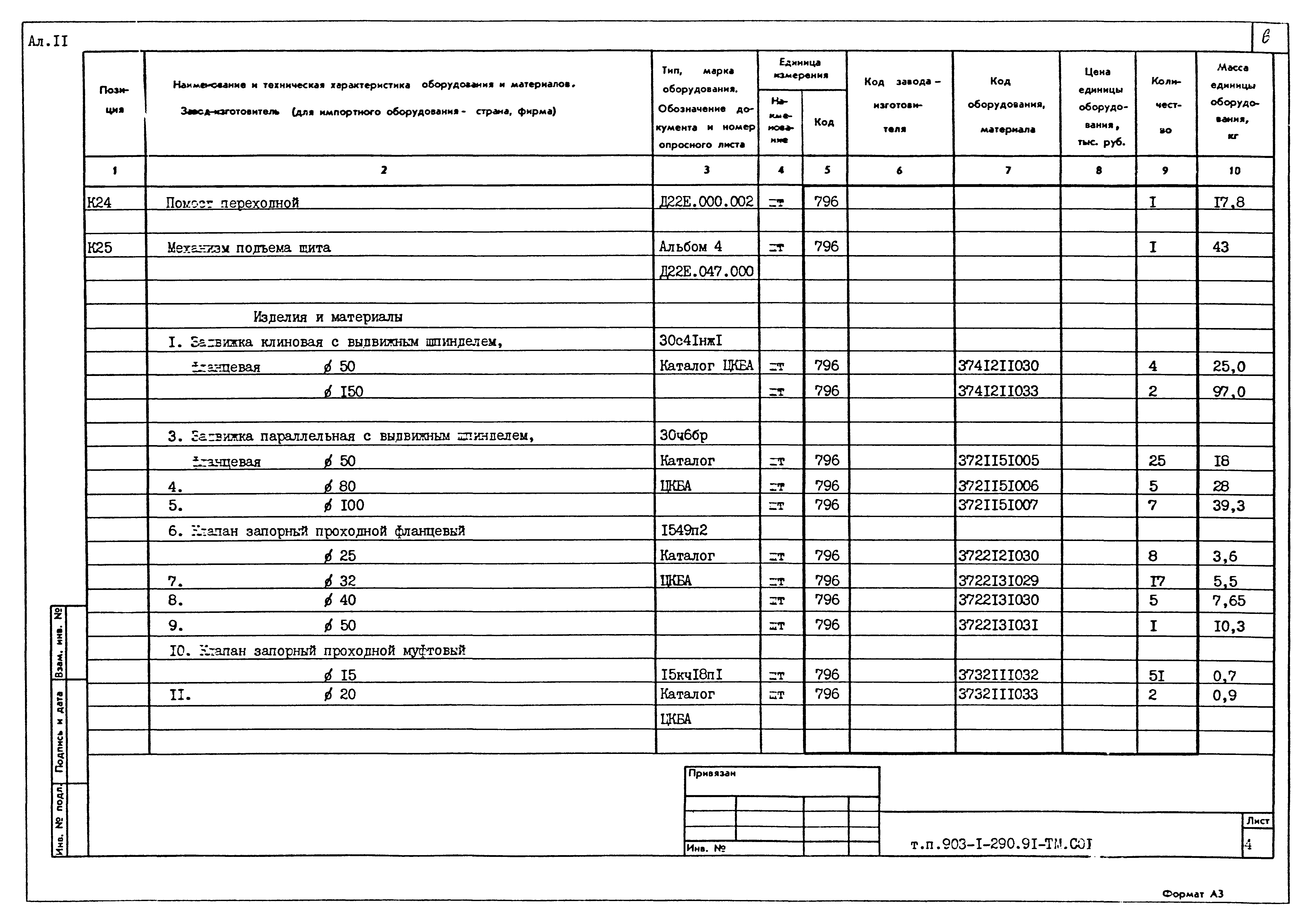 Типовой проект 903-1-290.91