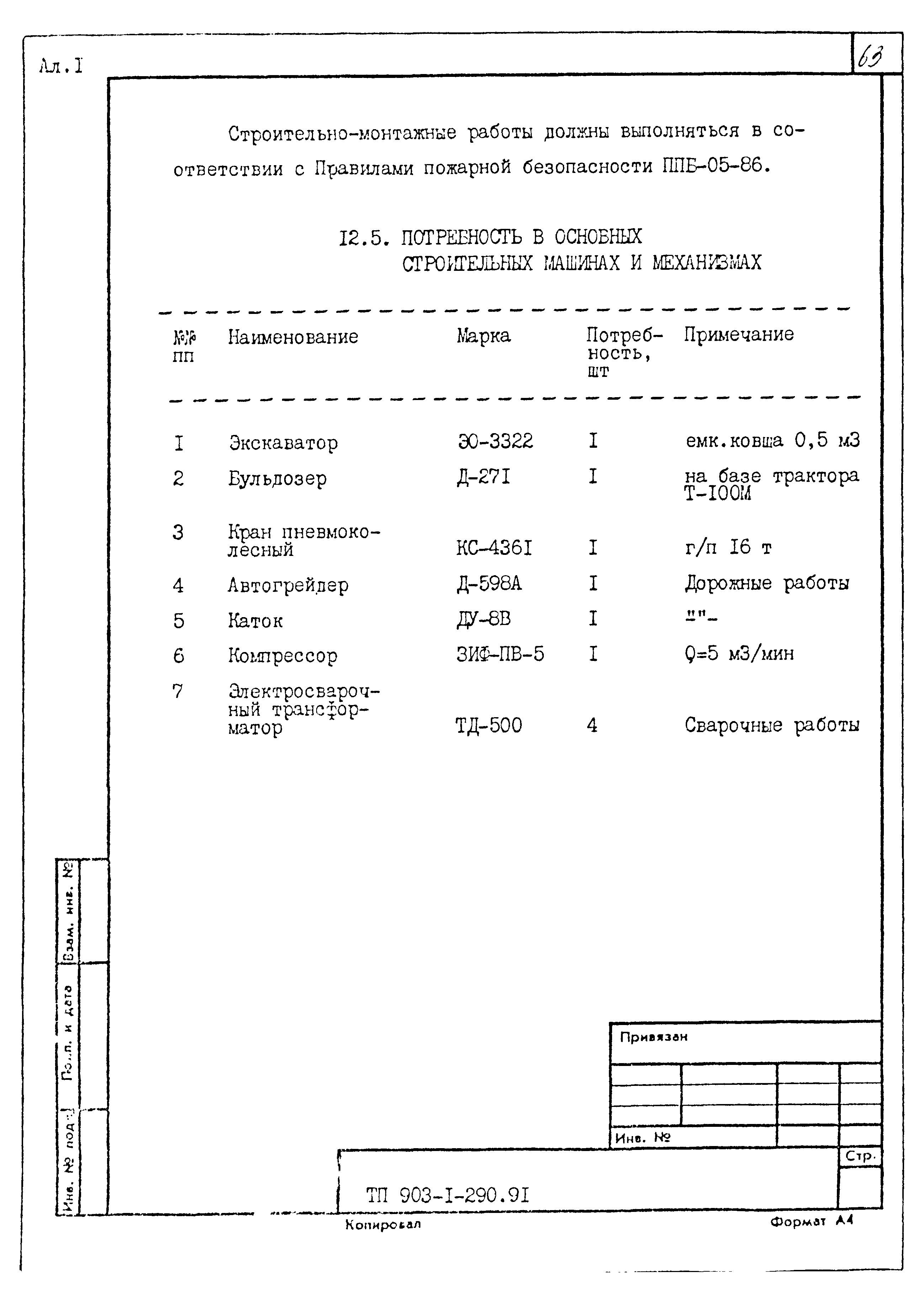 Типовой проект 903-1-290.91