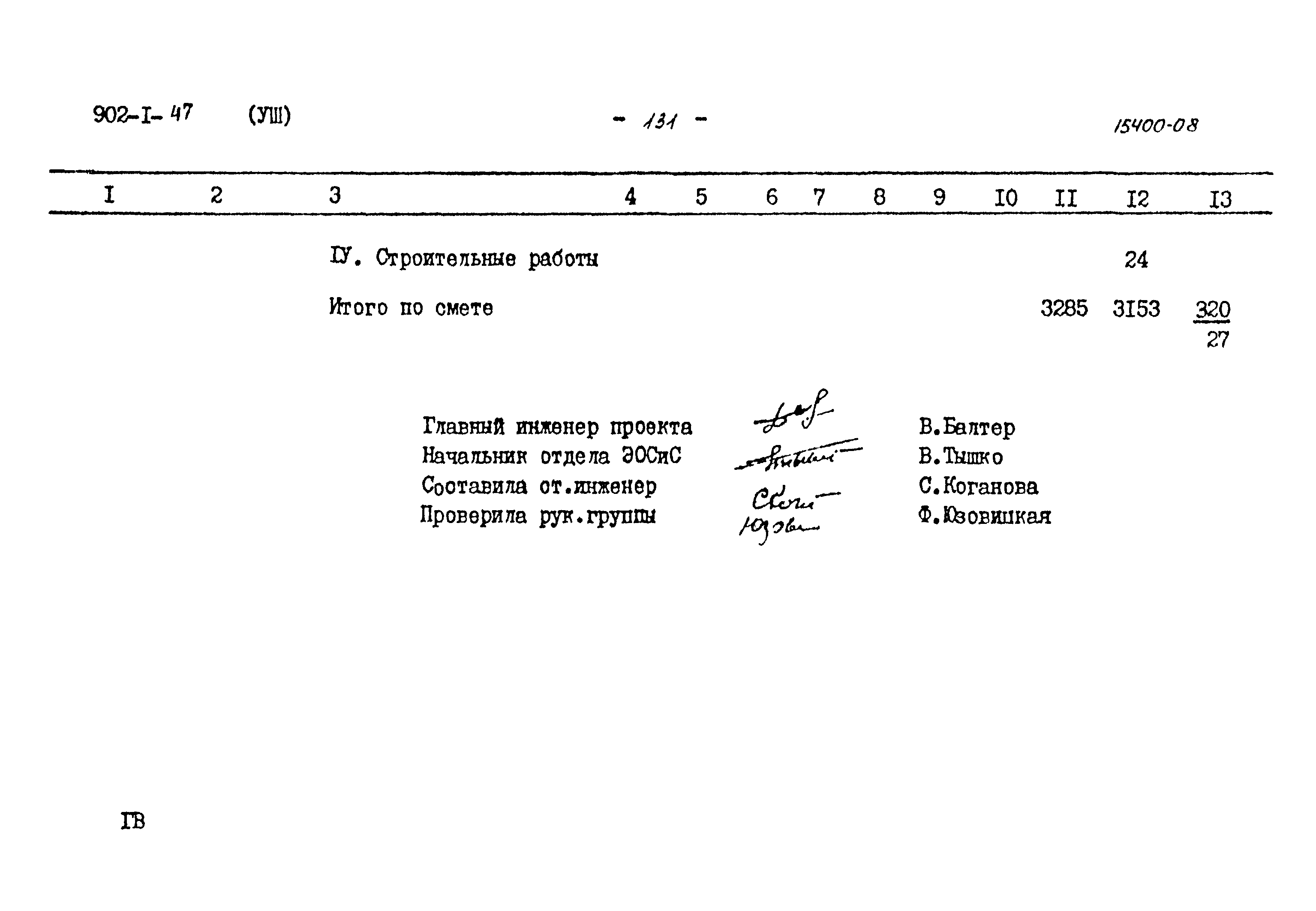 Типовой проект 902-1-47