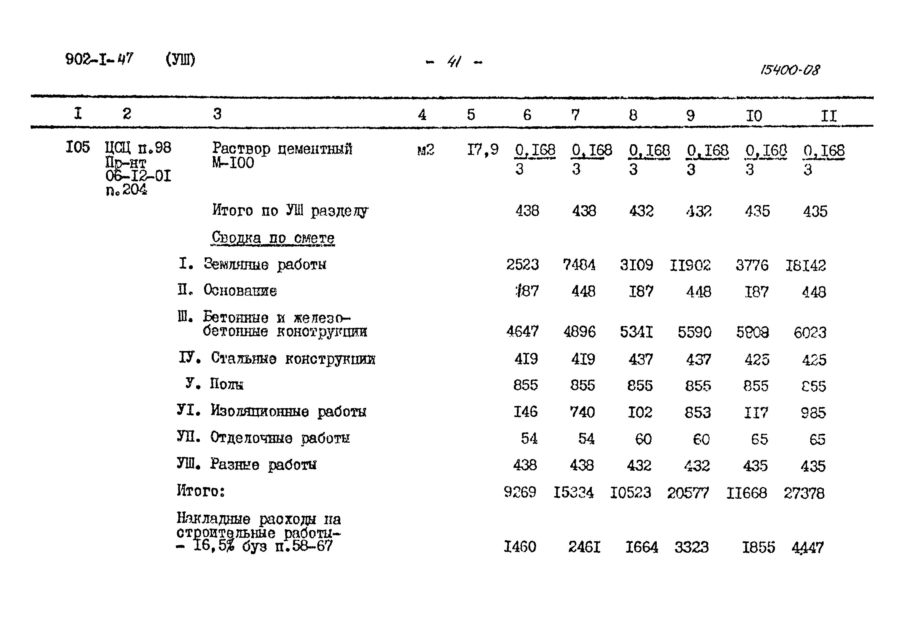 Типовой проект 902-1-47