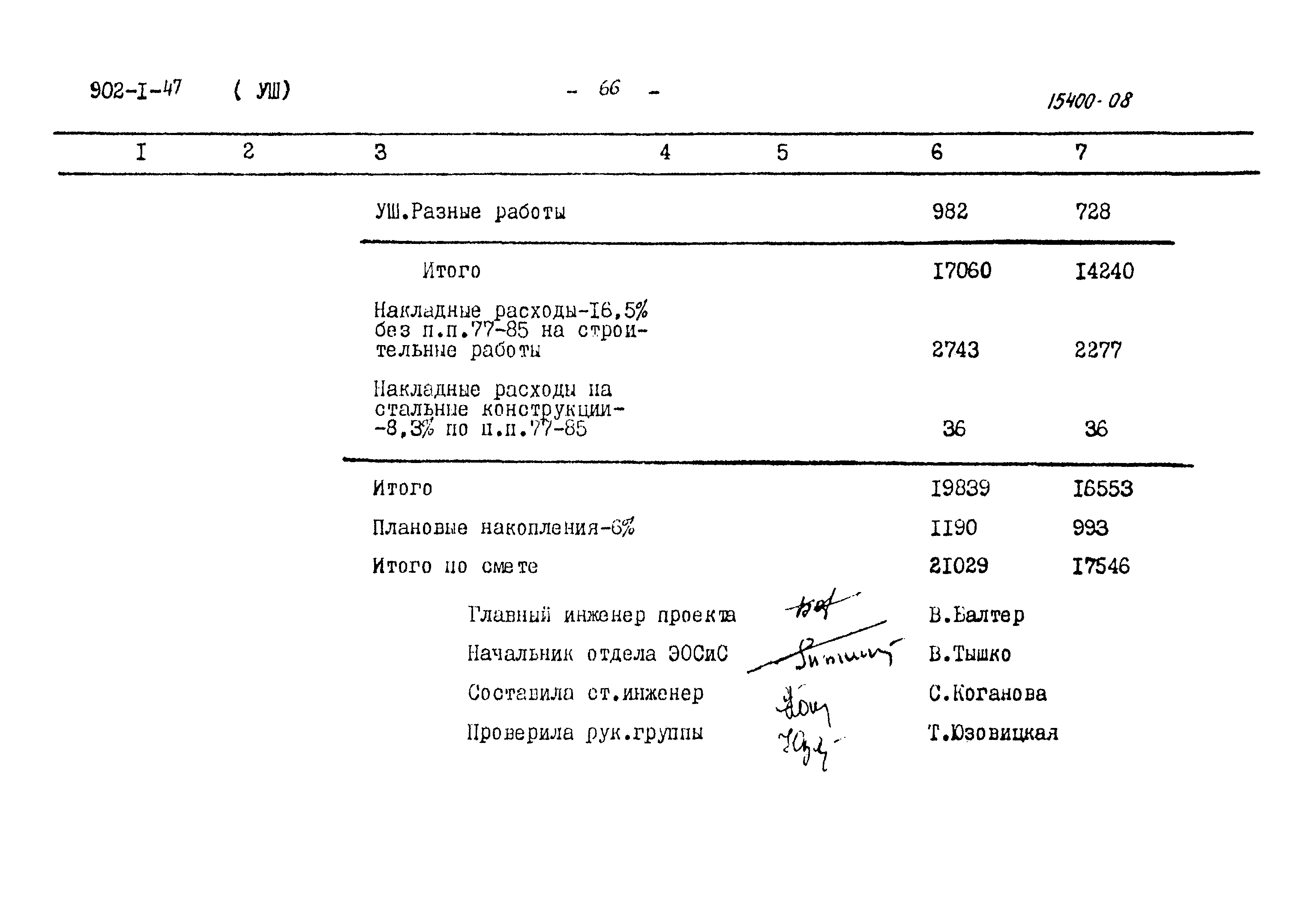 Типовой проект 902-1-47