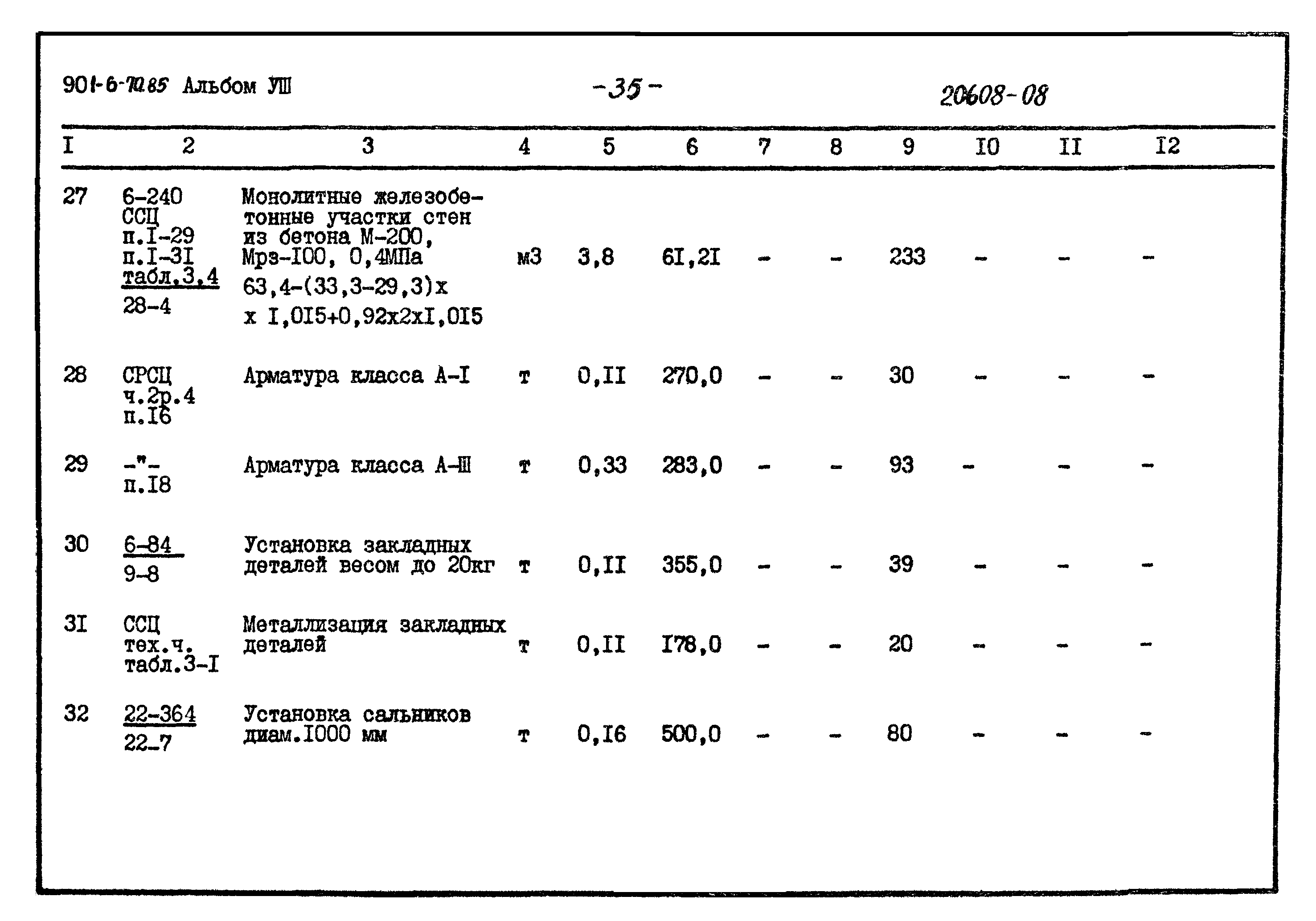 Типовой проект 901-6-70.85