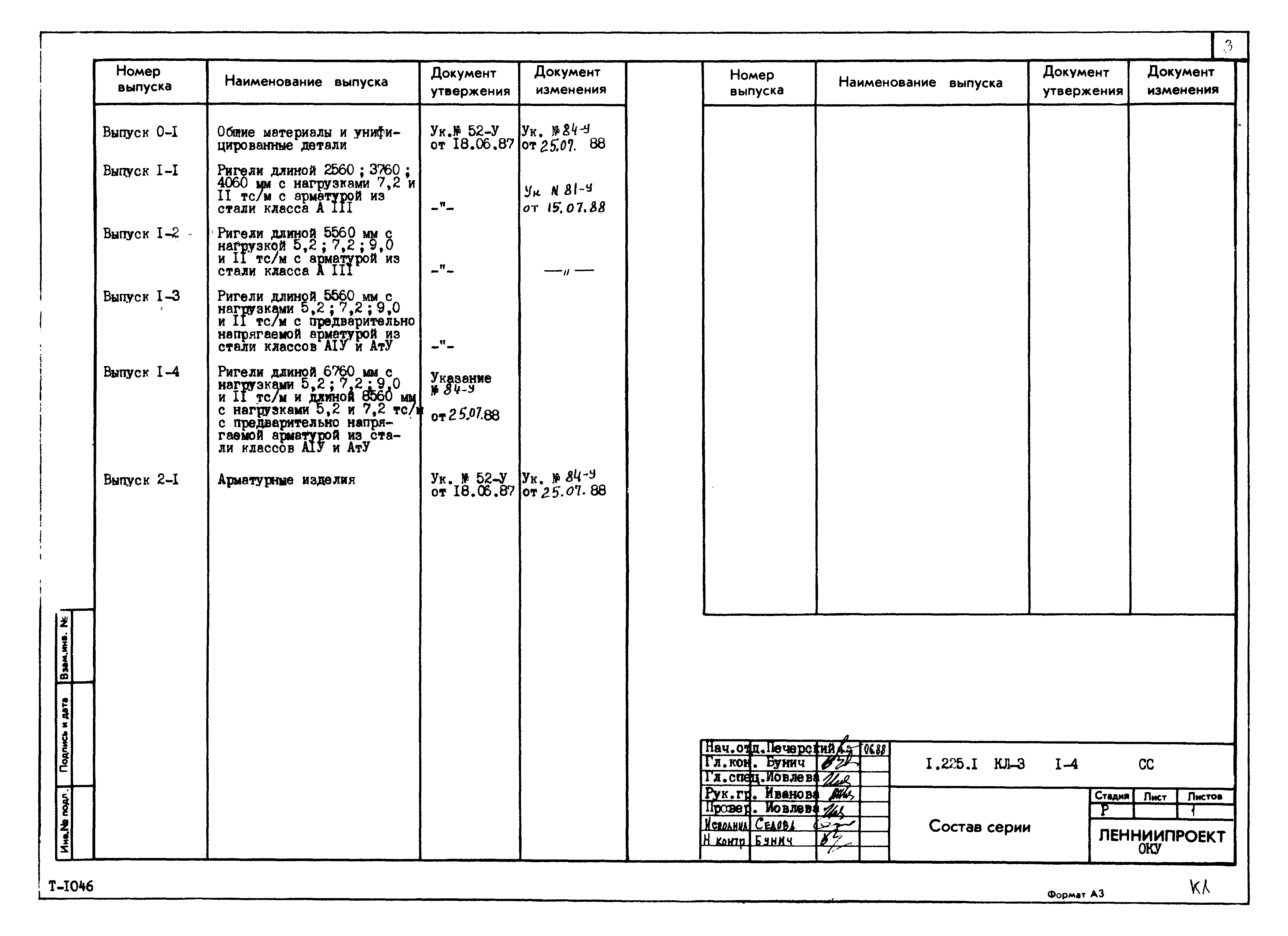 Серия 1.225.1 КЛ-3