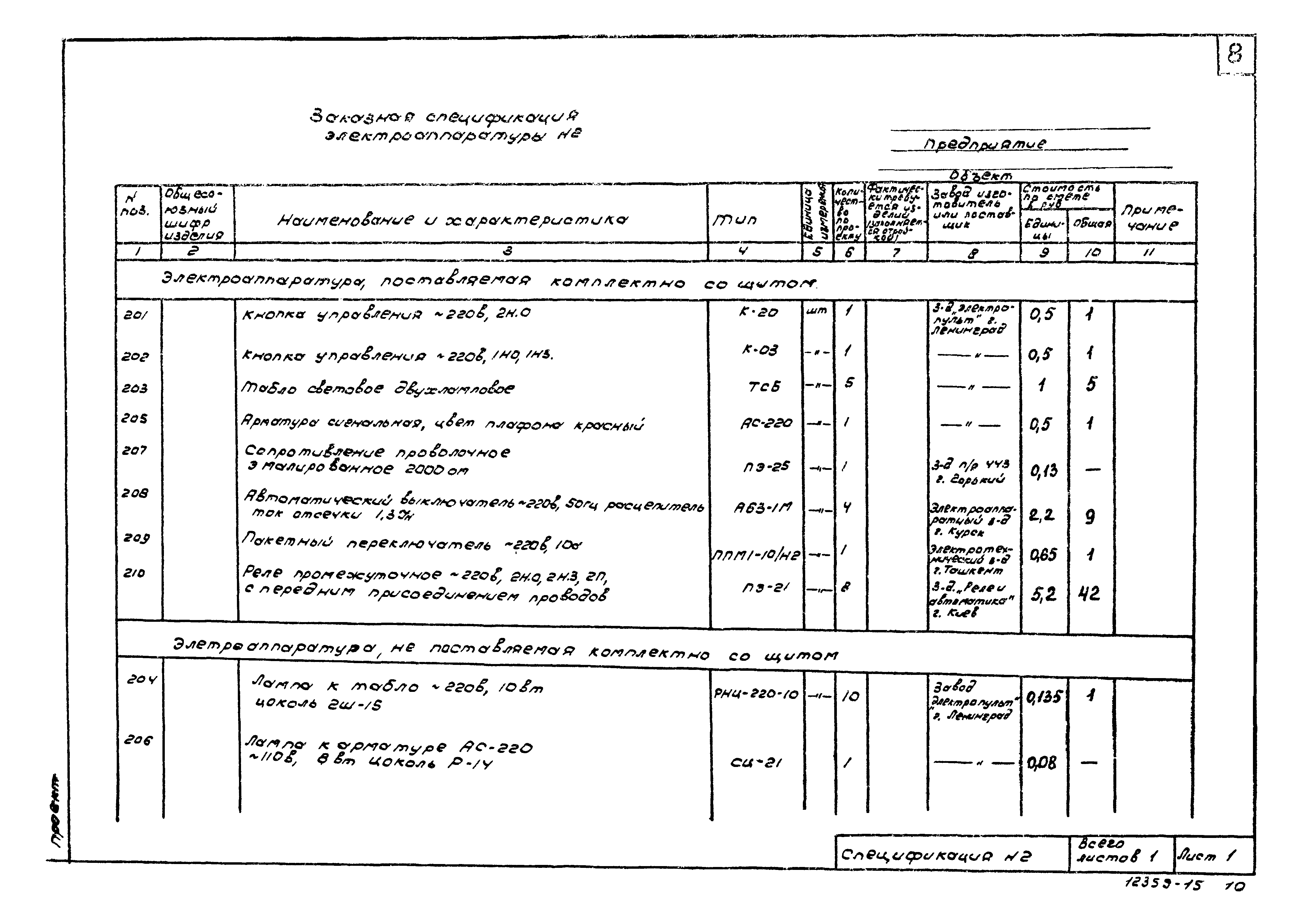 Типовой проект 903-1-23/71