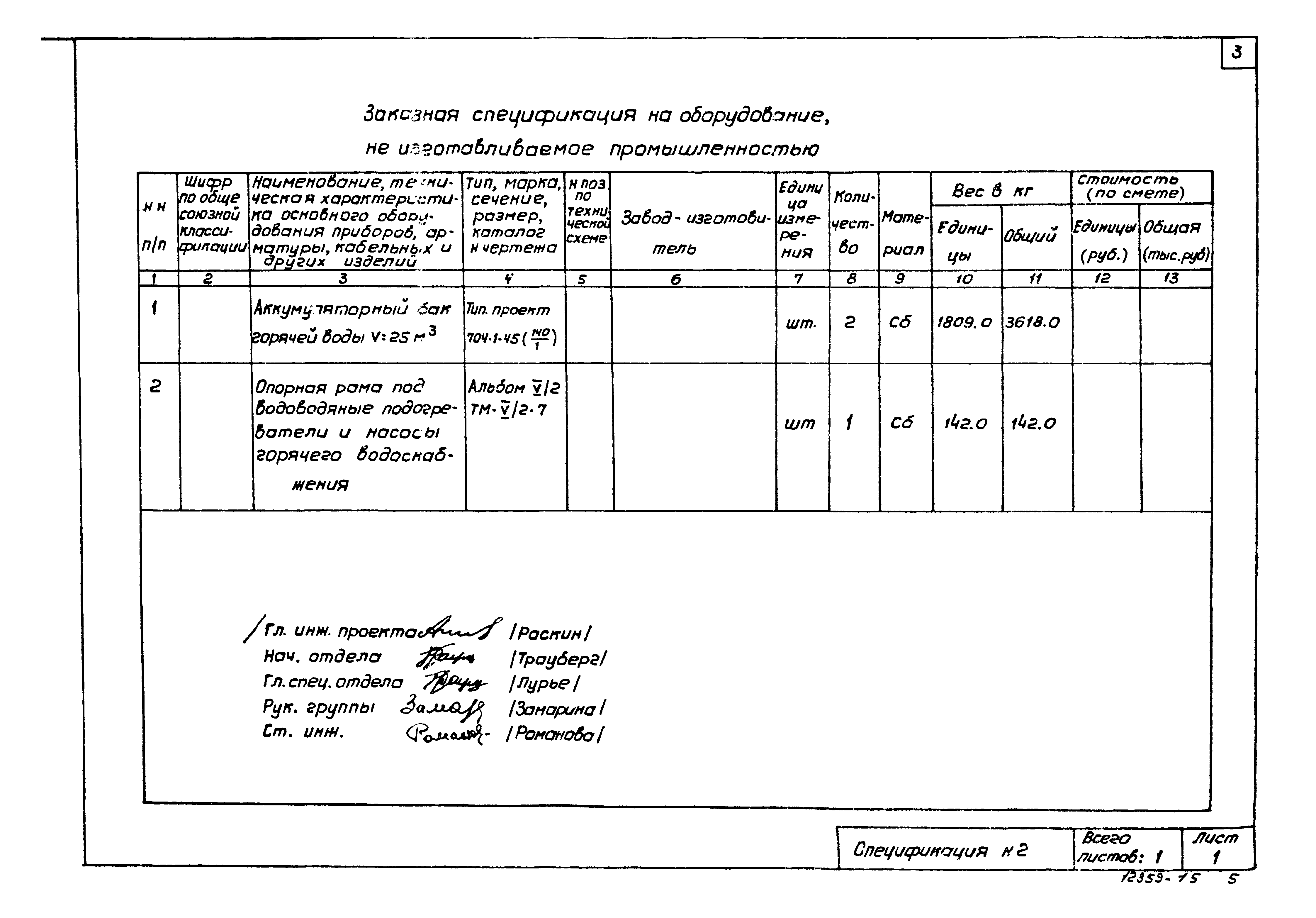 Типовой проект 903-1-23/71