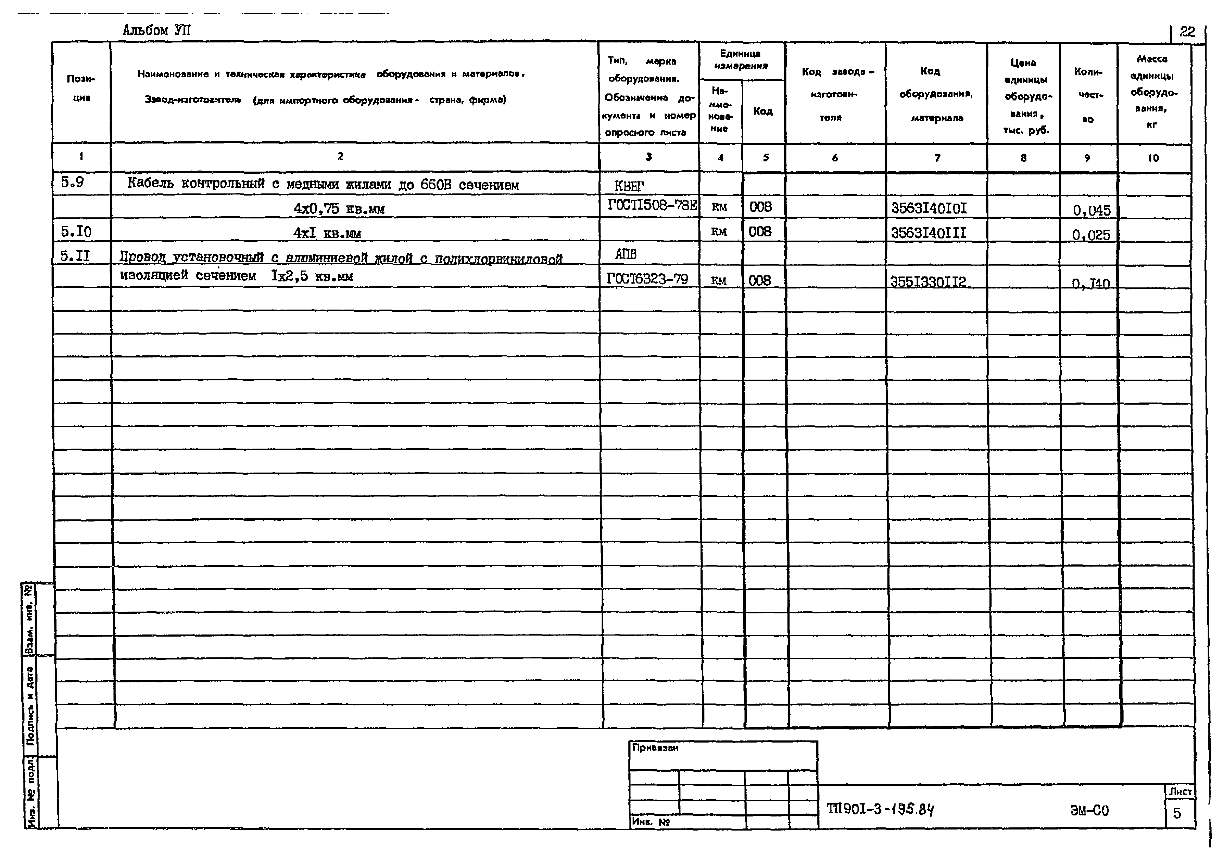 Типовой проект 901-3-195.84