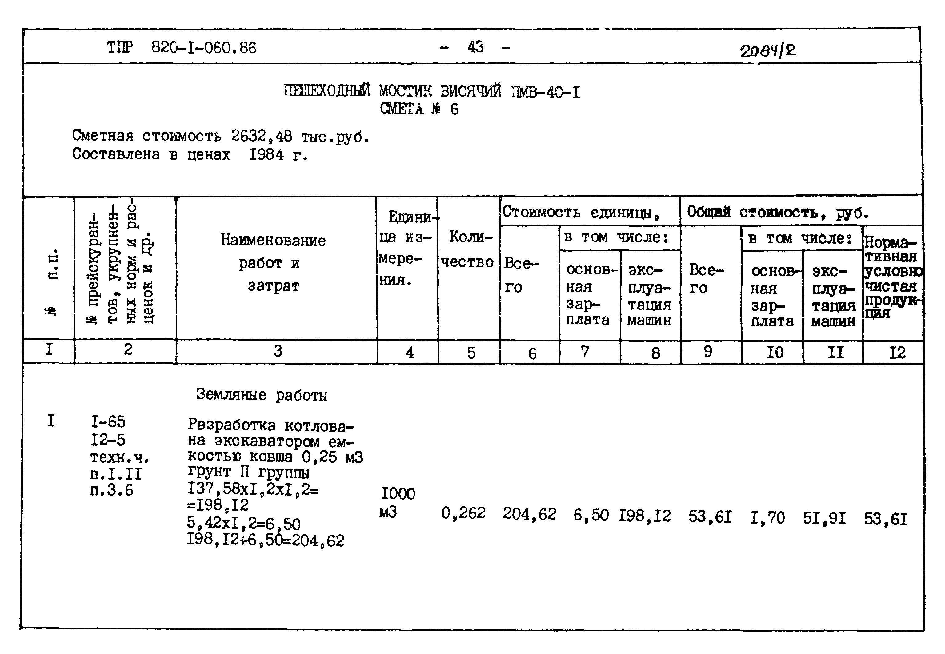 Типовые проектные решения 820-1-060.86